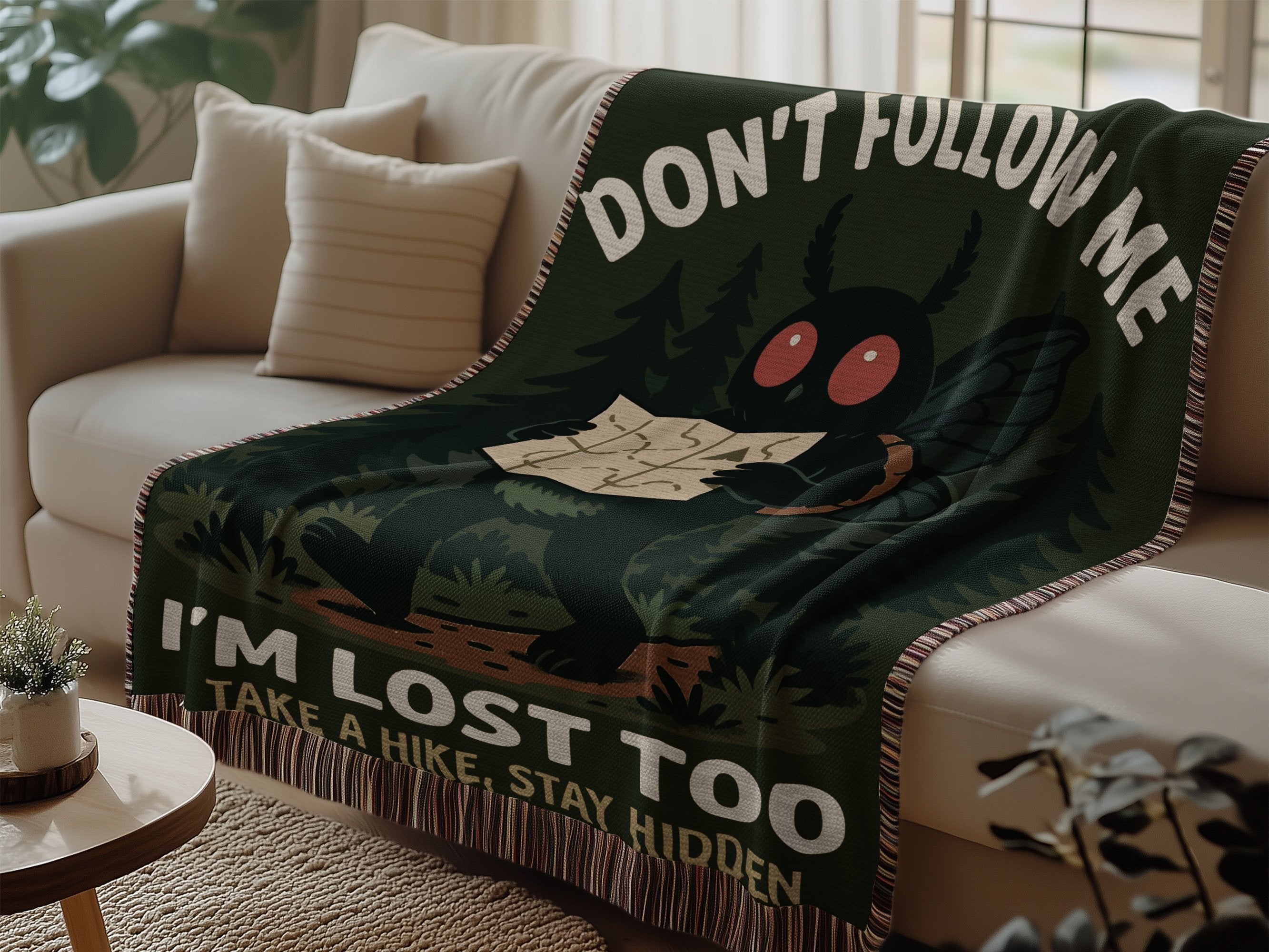 Don't Follow Me I'm Lost Too Blanket product type