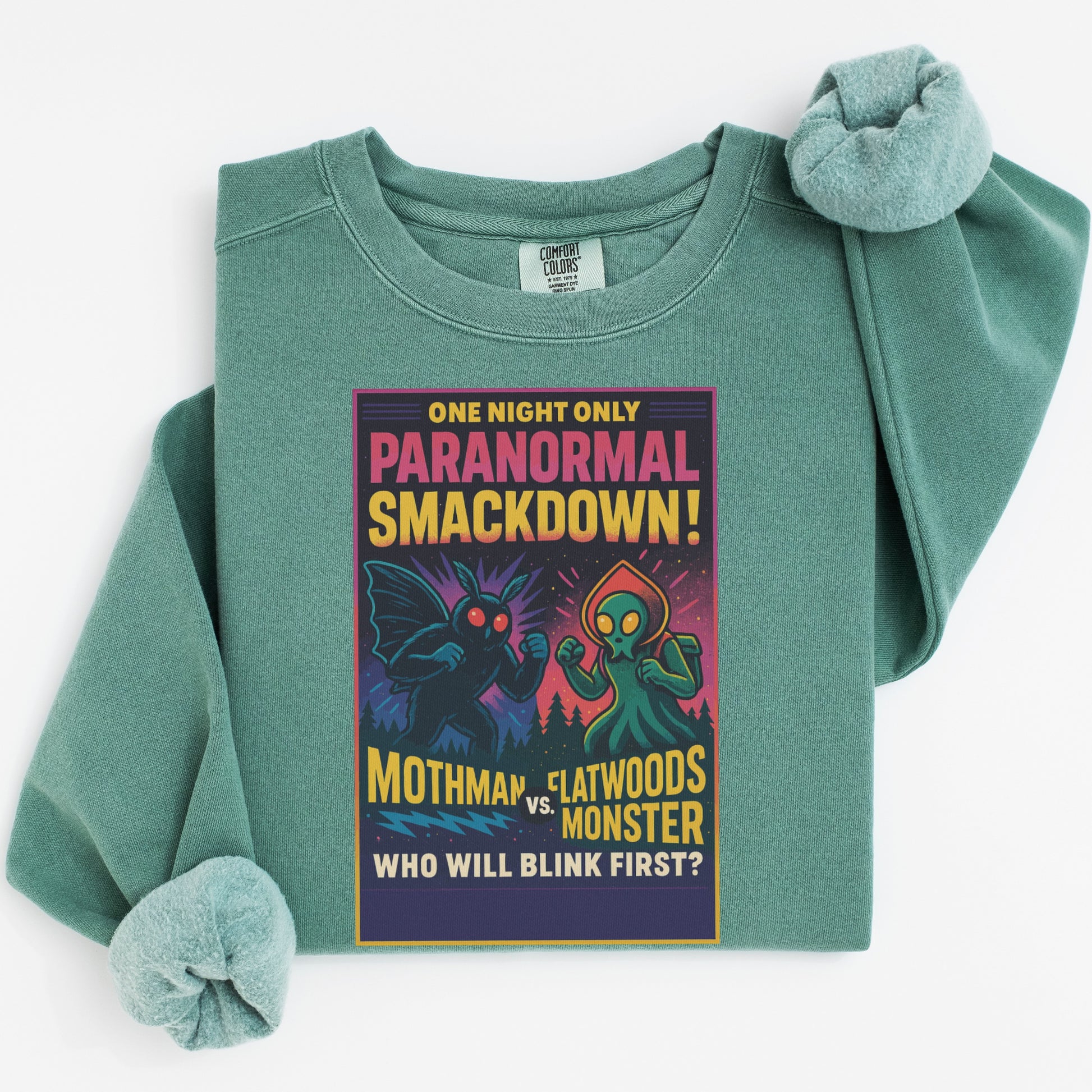 One Night Only Paranormal Smackdown Mothman Sweatshirt product