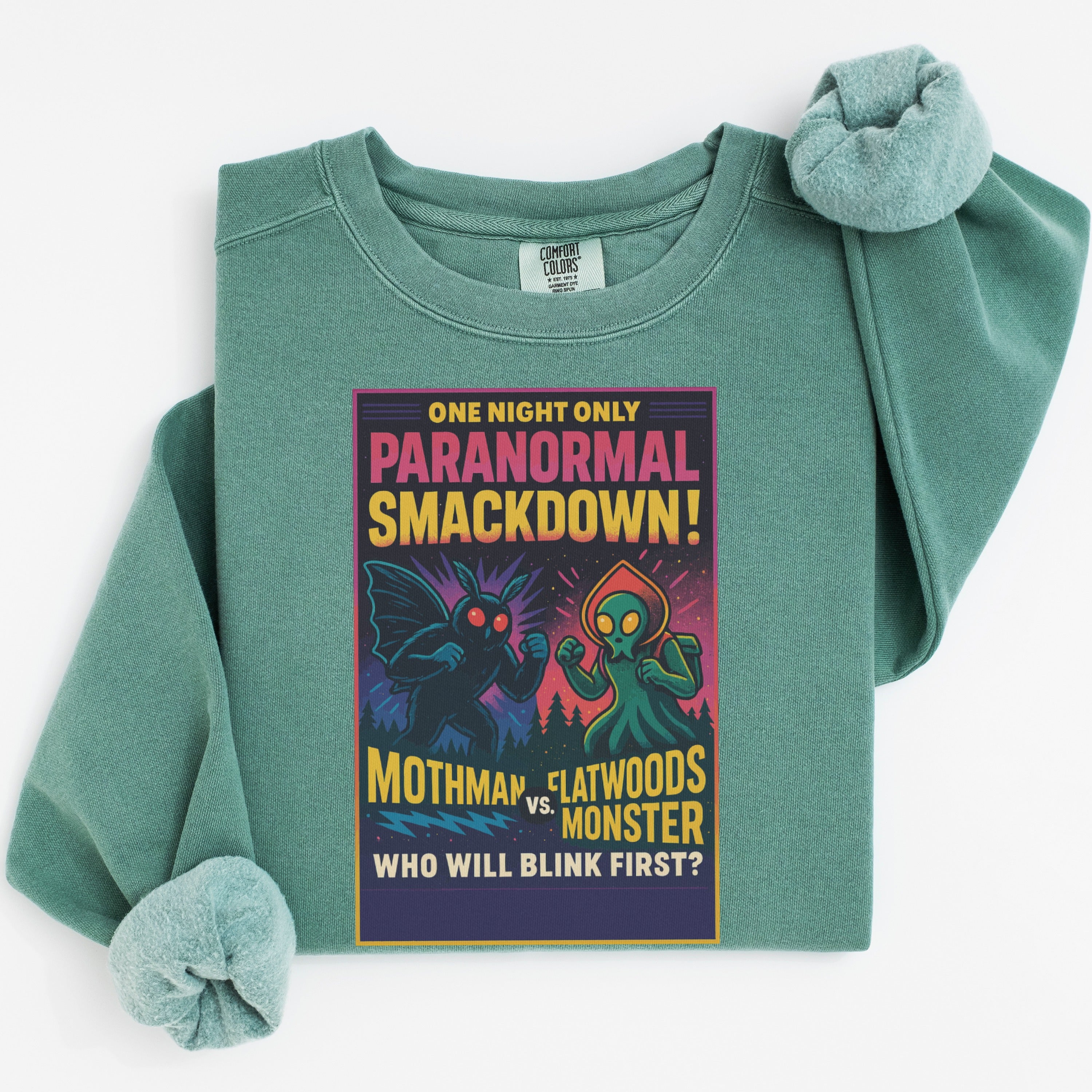 One Night Only Paranormal Smackdown Mothman Sweatshirt product