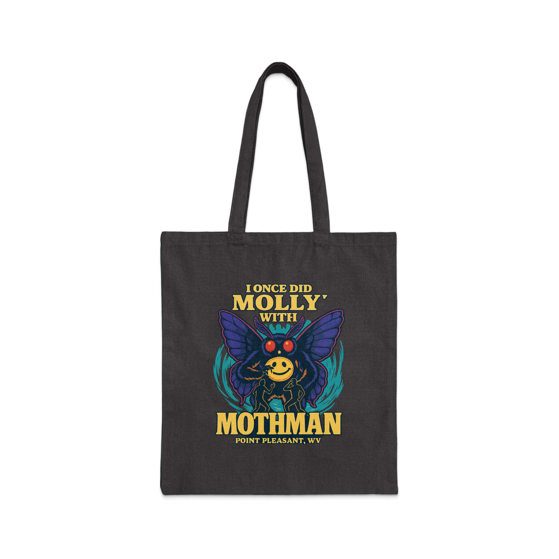 Mothman Print Pleasant WV Tote Bag Unique Product Type