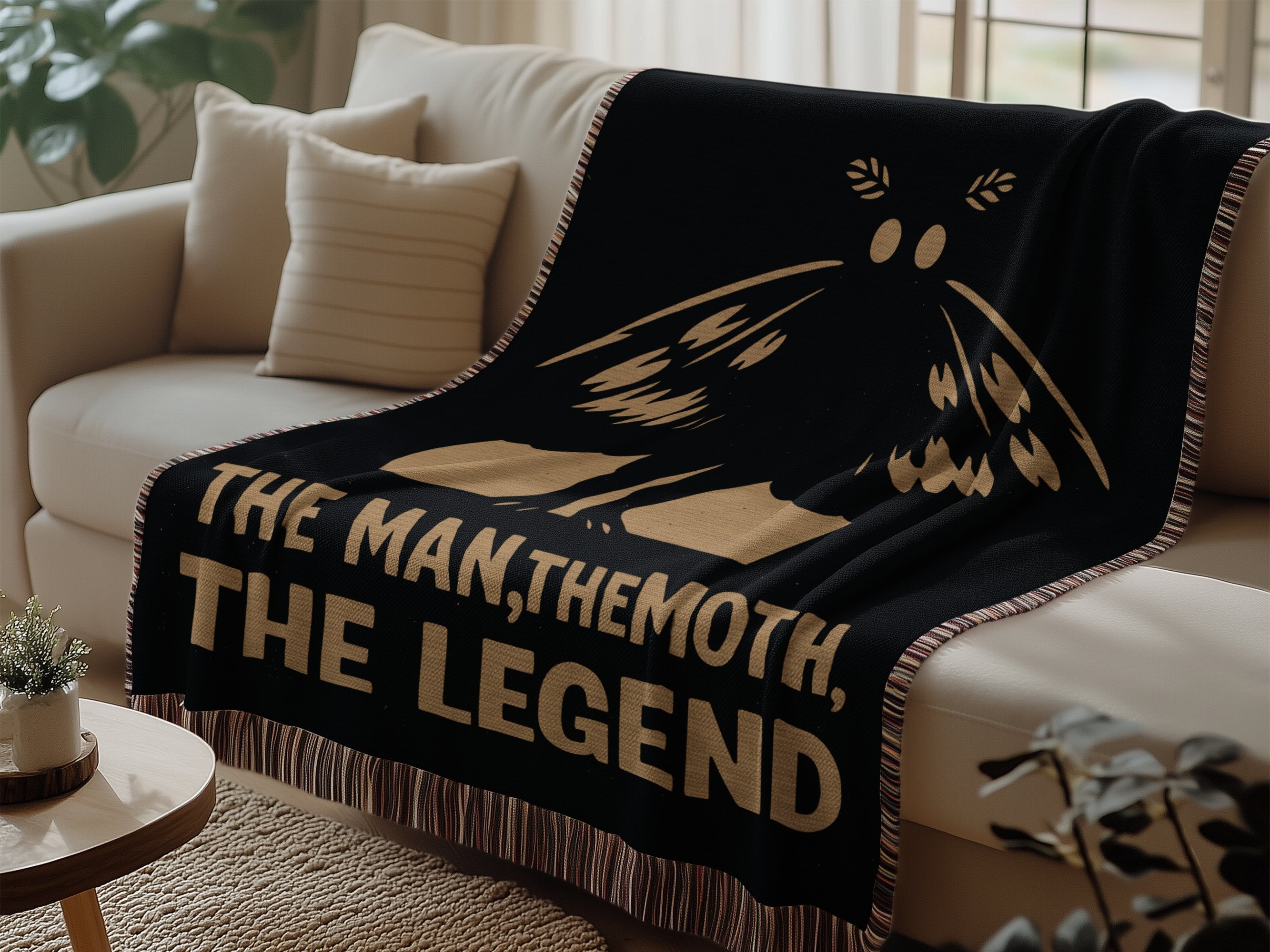 The Man The Moth The Legend Blanket product