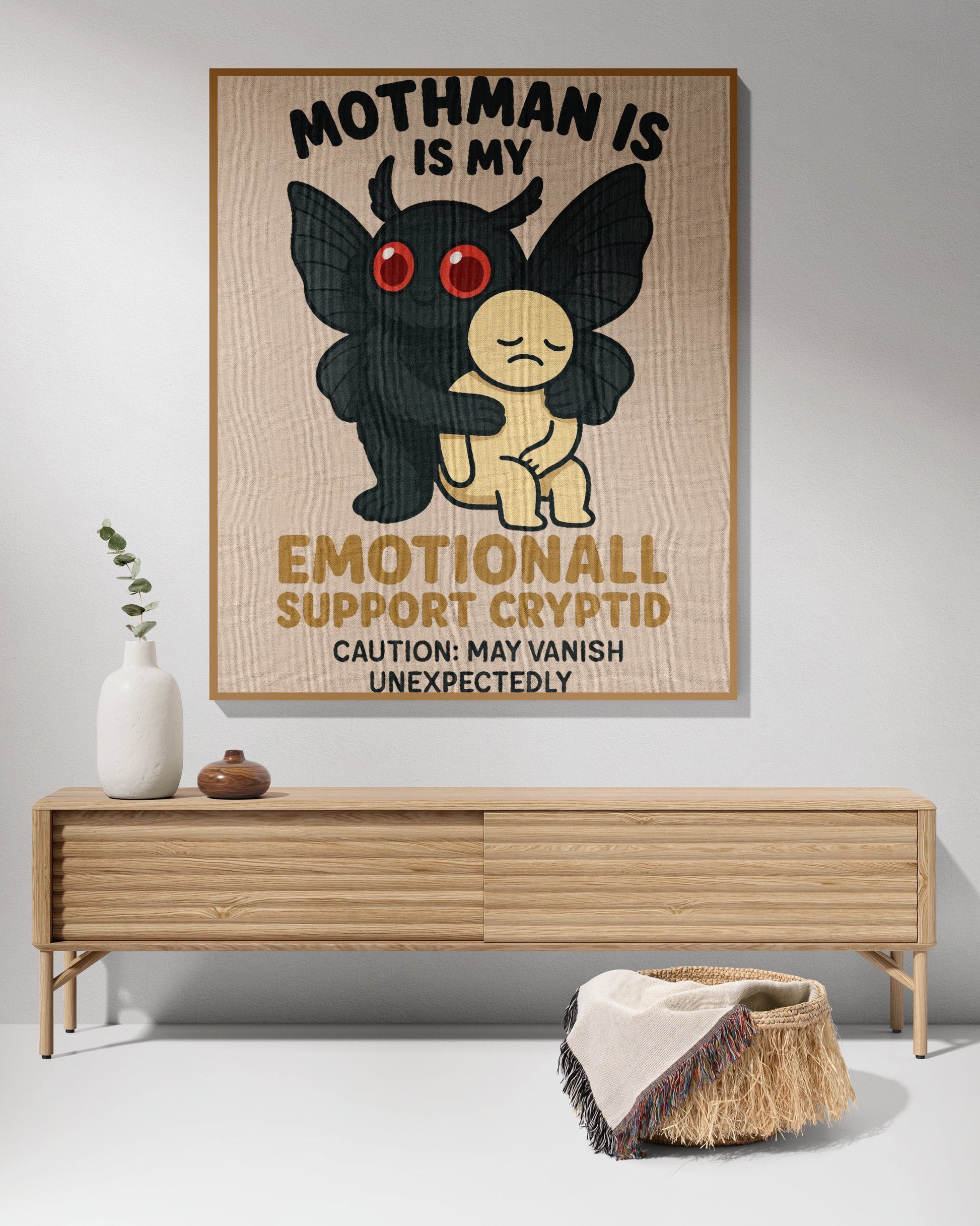 Mothman Is My Emotional Support Cryptid product