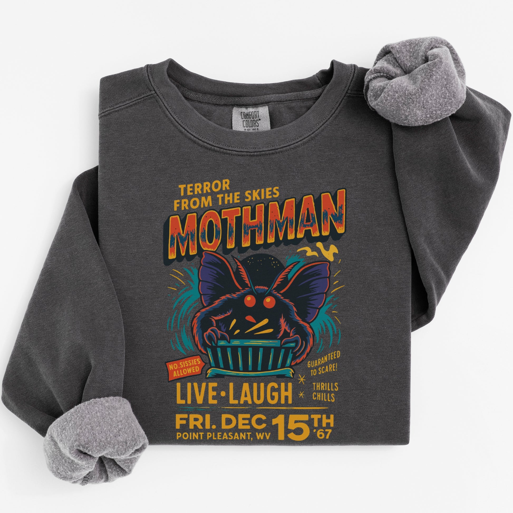 Mothman Terror From The Skies Live Laugh Product Type