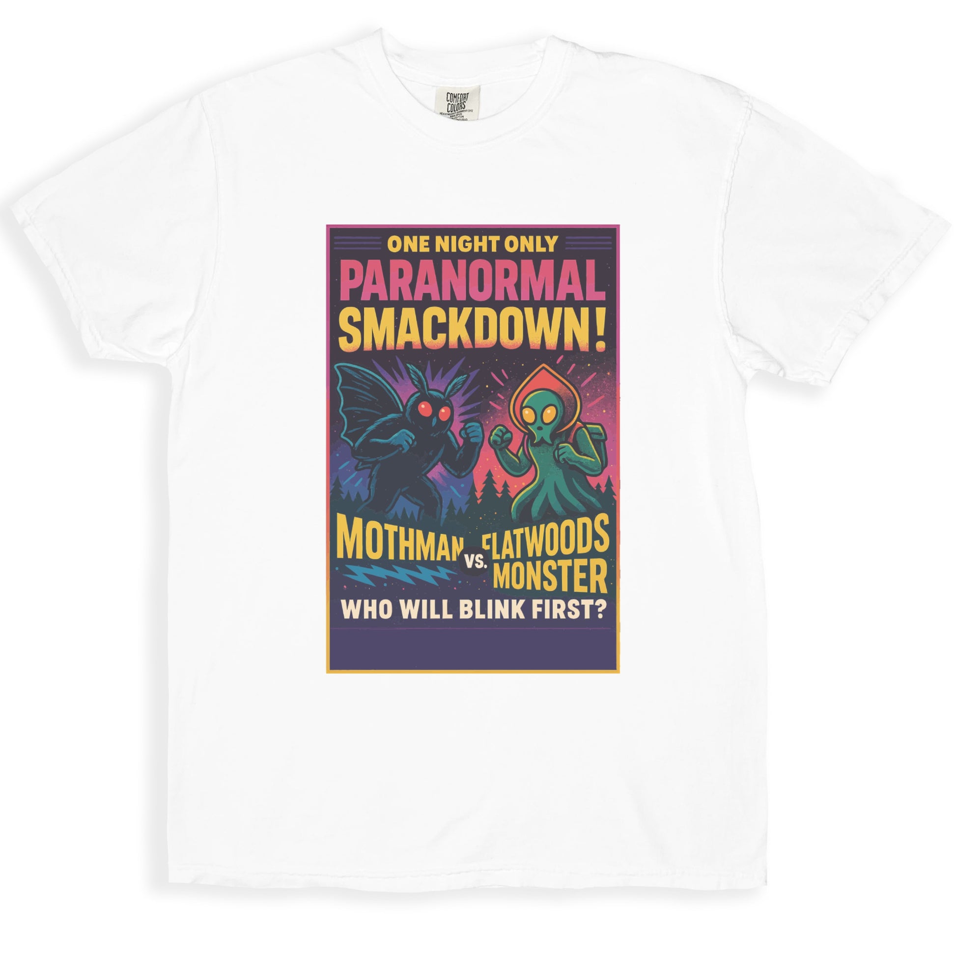 Paranormal Smackdown Mothman Flatwoods Monster T-shirt product type