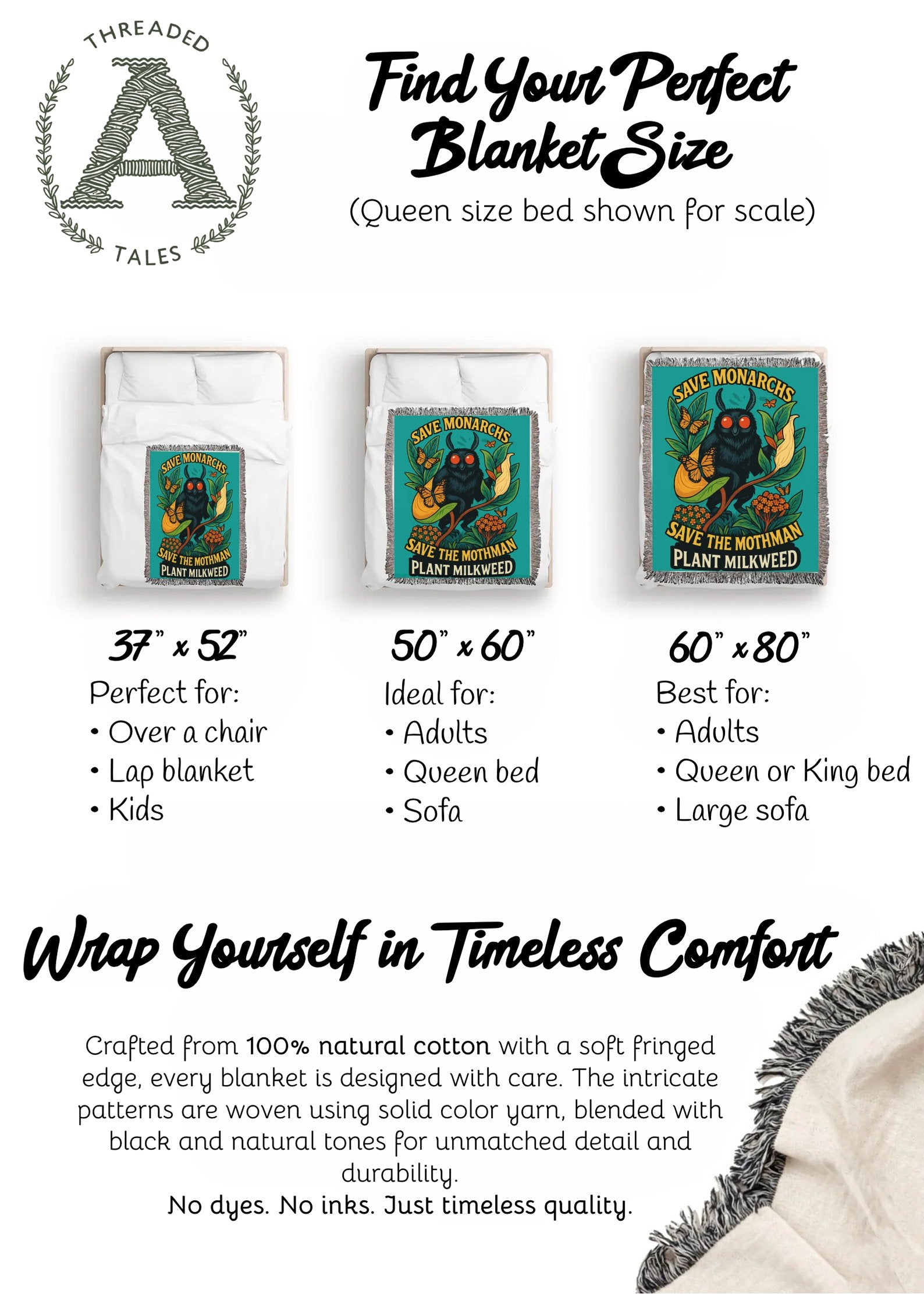 Save the Monarchs Plant Milkweed Blanket product type