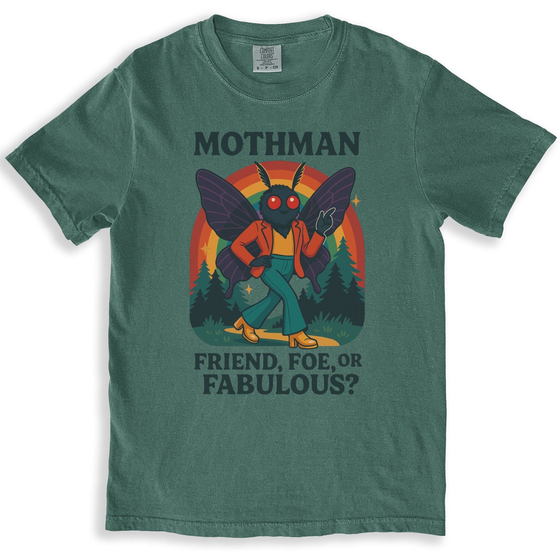 Mothman Friend Foe or Fabulous Design T-Shirt product