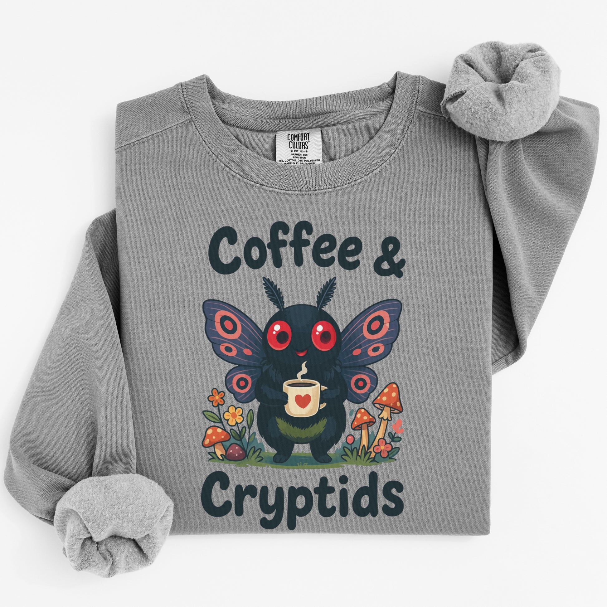 Unique Coffee and Cryptids Sweatshirt product