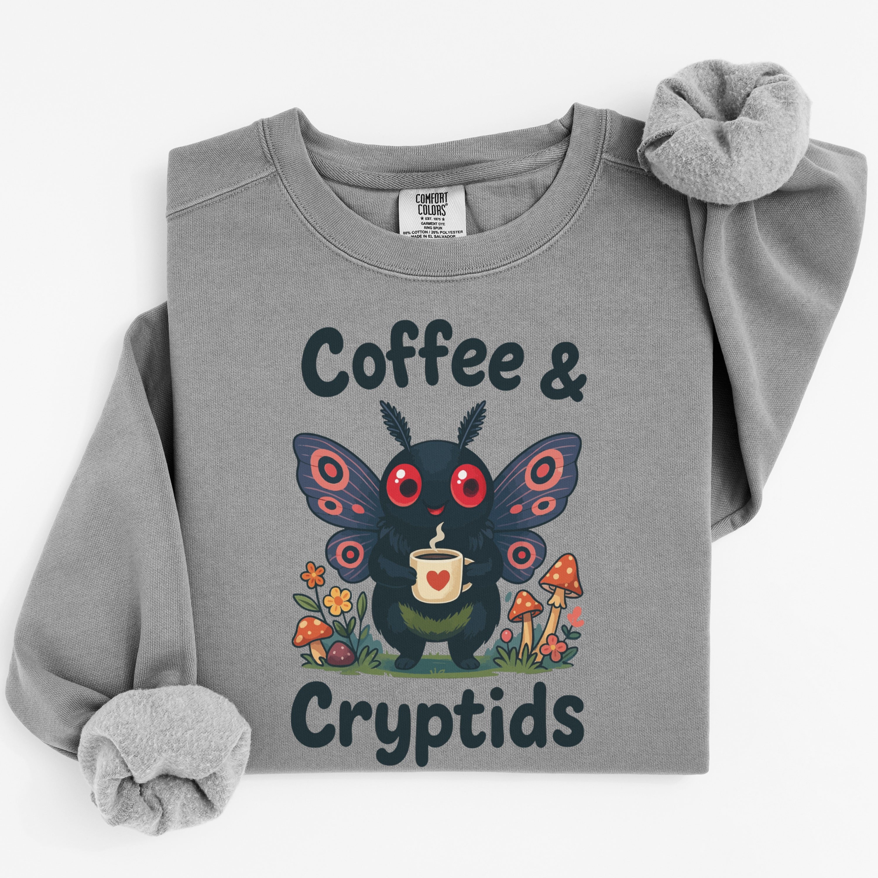 Unique Coffee and Cryptids Sweatshirt product