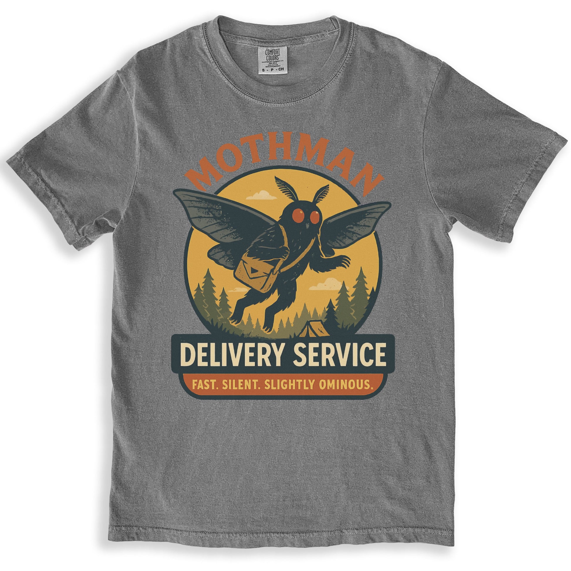 Mothman Delivery Service Fast Silent Ominous Shirt product