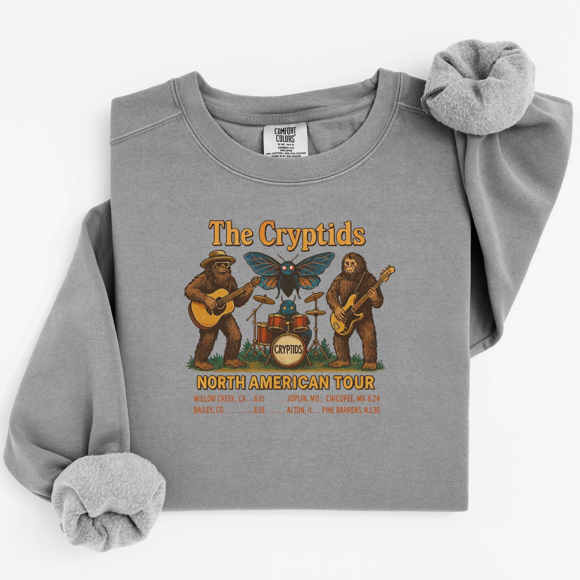 The Cryptids North American Tour Sweatshirt product type