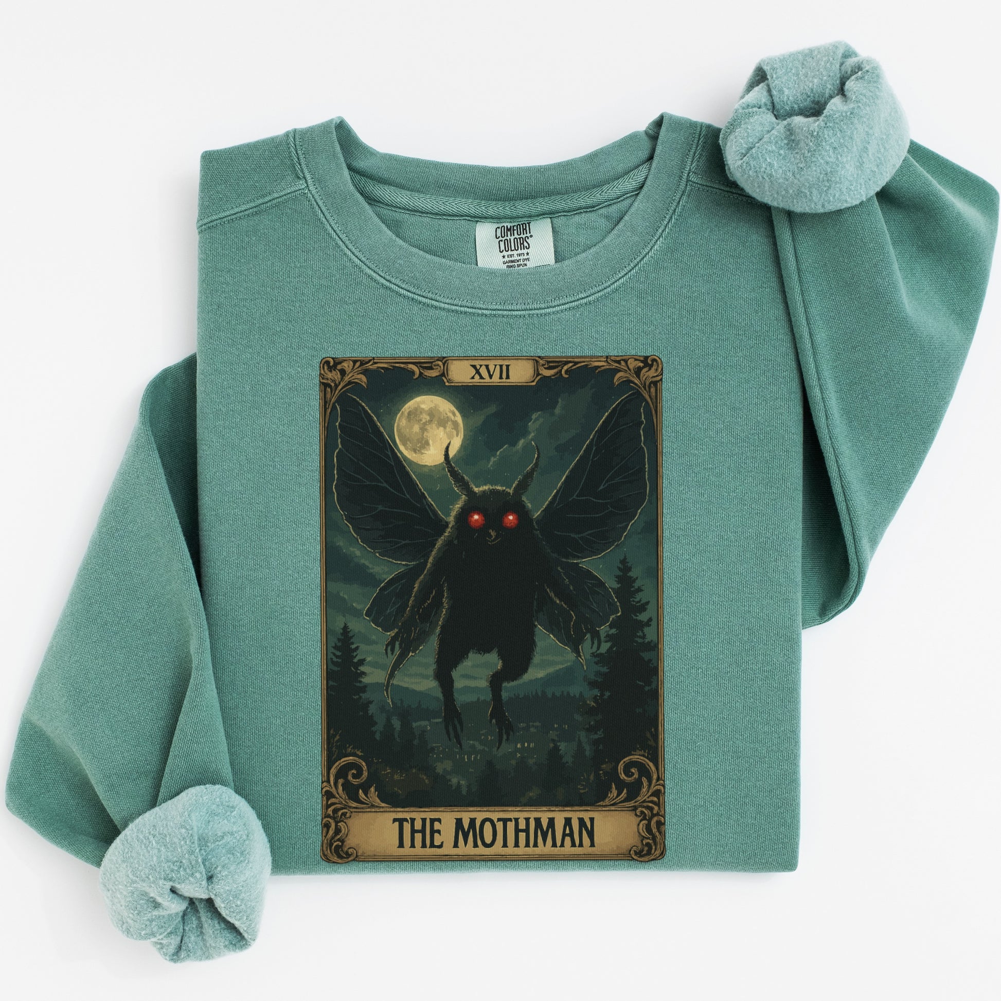 The Mothman Graphic Print Sweatshirt Hoodie product
