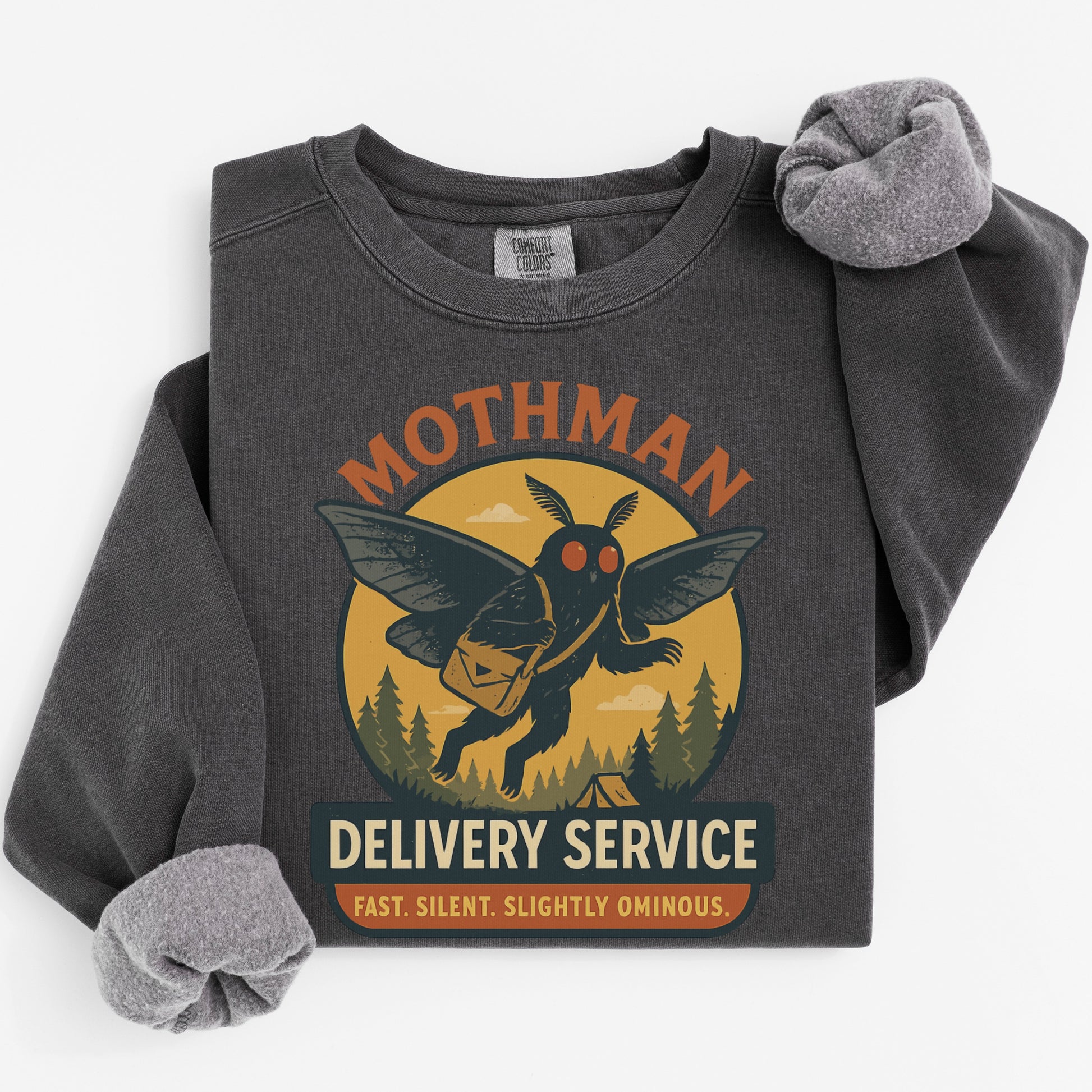 Mothman Delivery Service Graphic Sweatshirt product