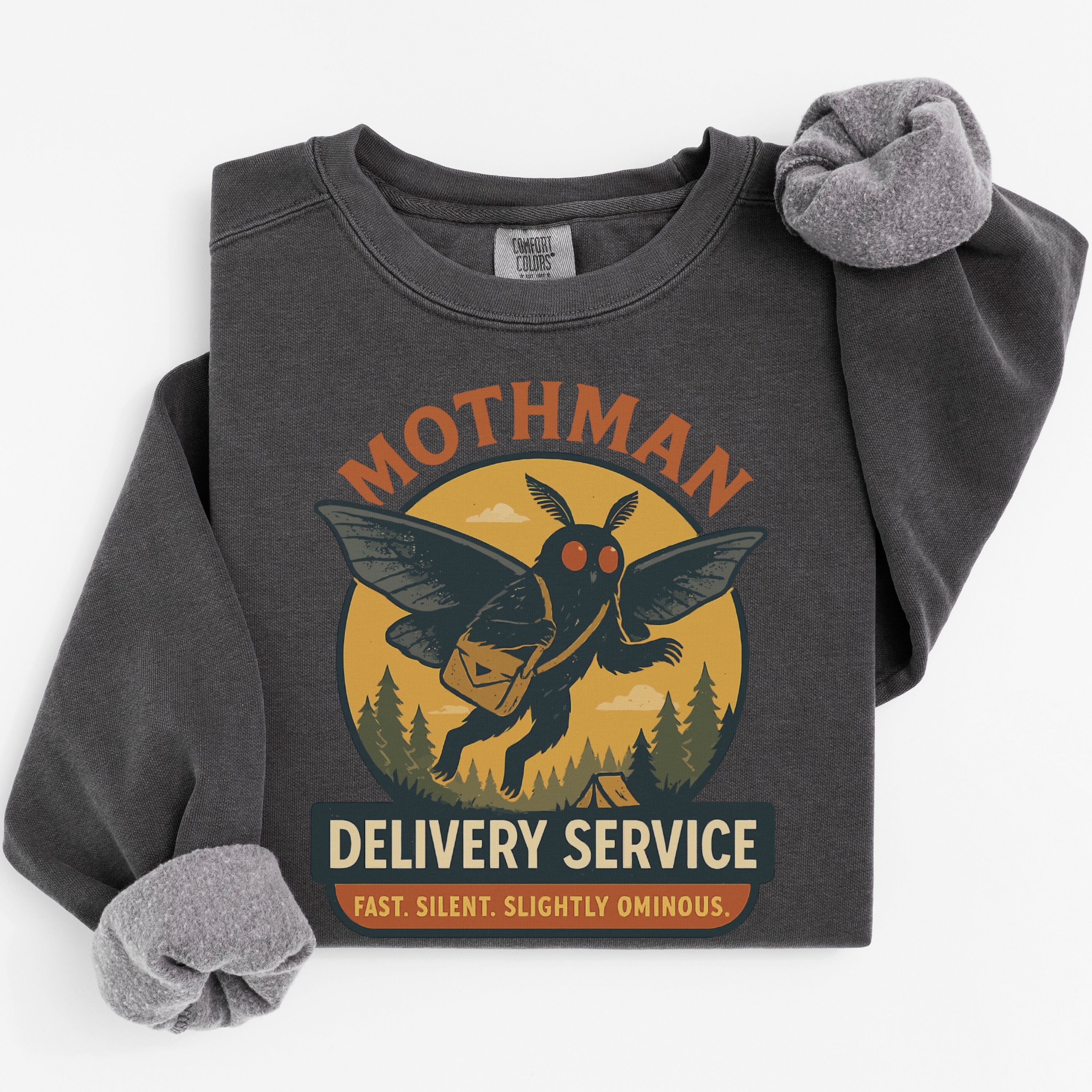 Mothman Delivery Service Graphic Sweatshirt product