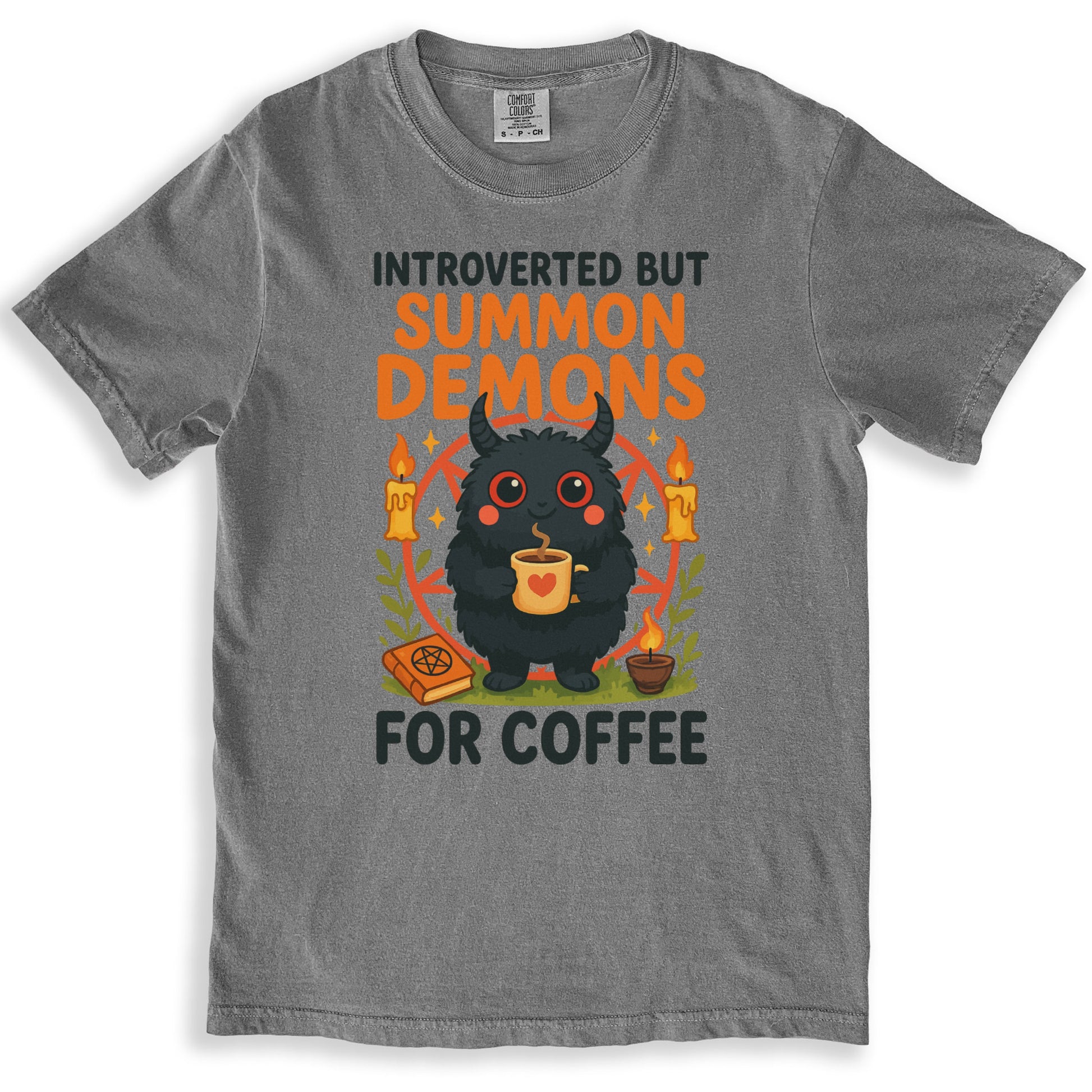 Introverted Summon Demons For Coffee T-Shirt product