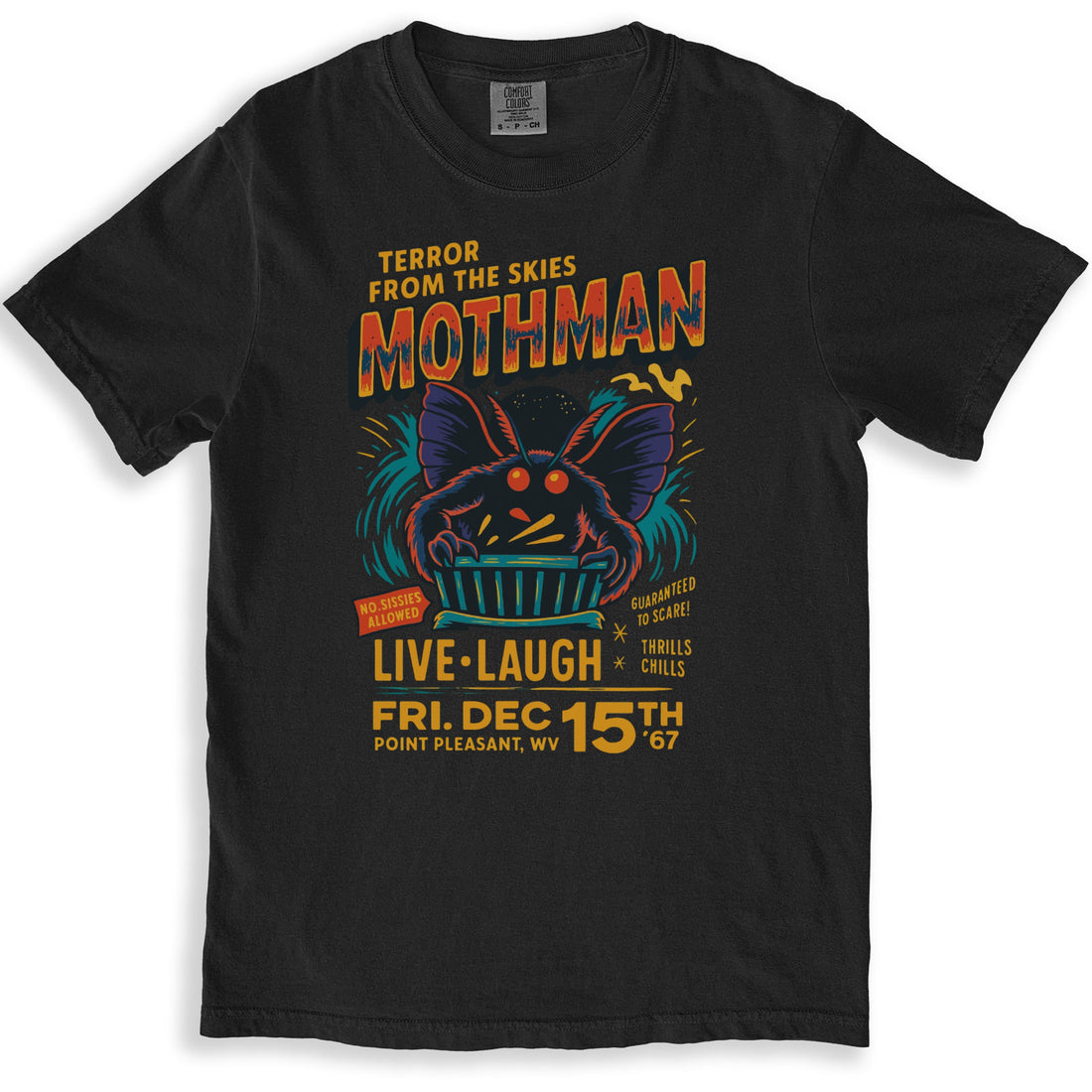 Terror From the Skies Mothman T-Shirt Product