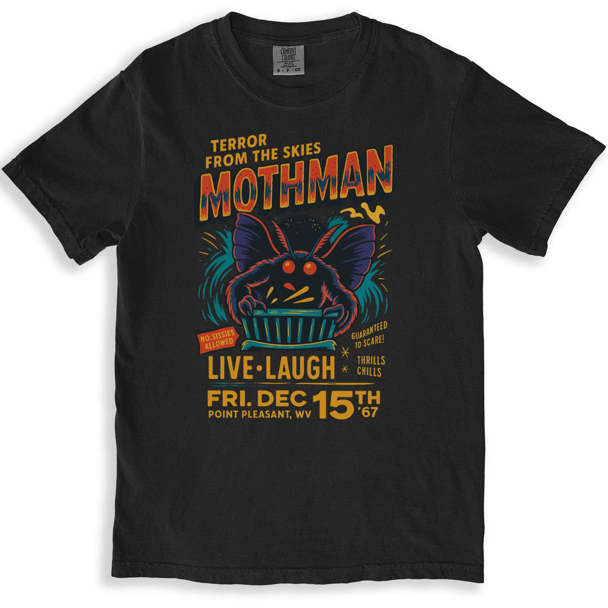Terror From the Skies Mothman T-Shirt Product