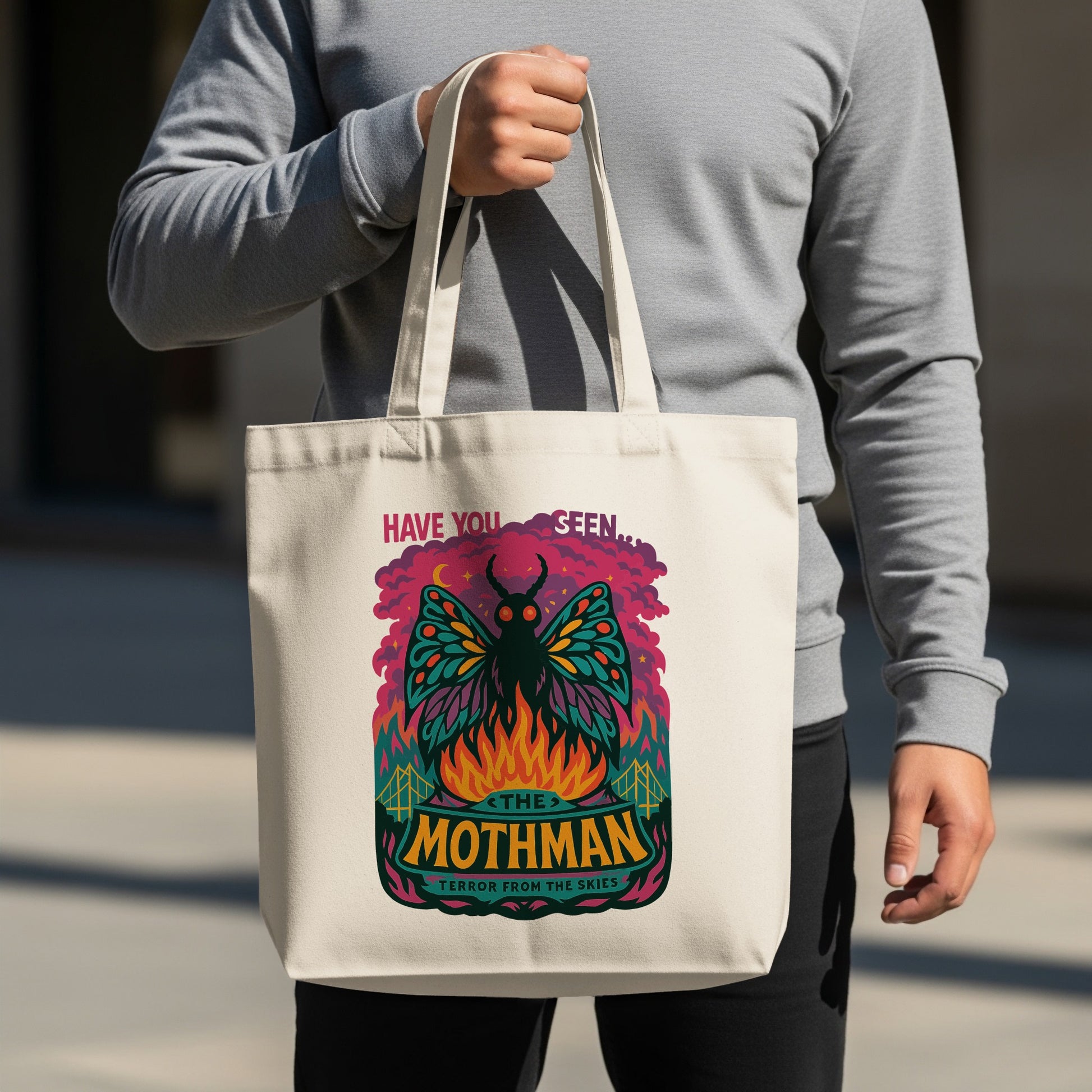 Have You Seen The Mothman Tote Bag product type