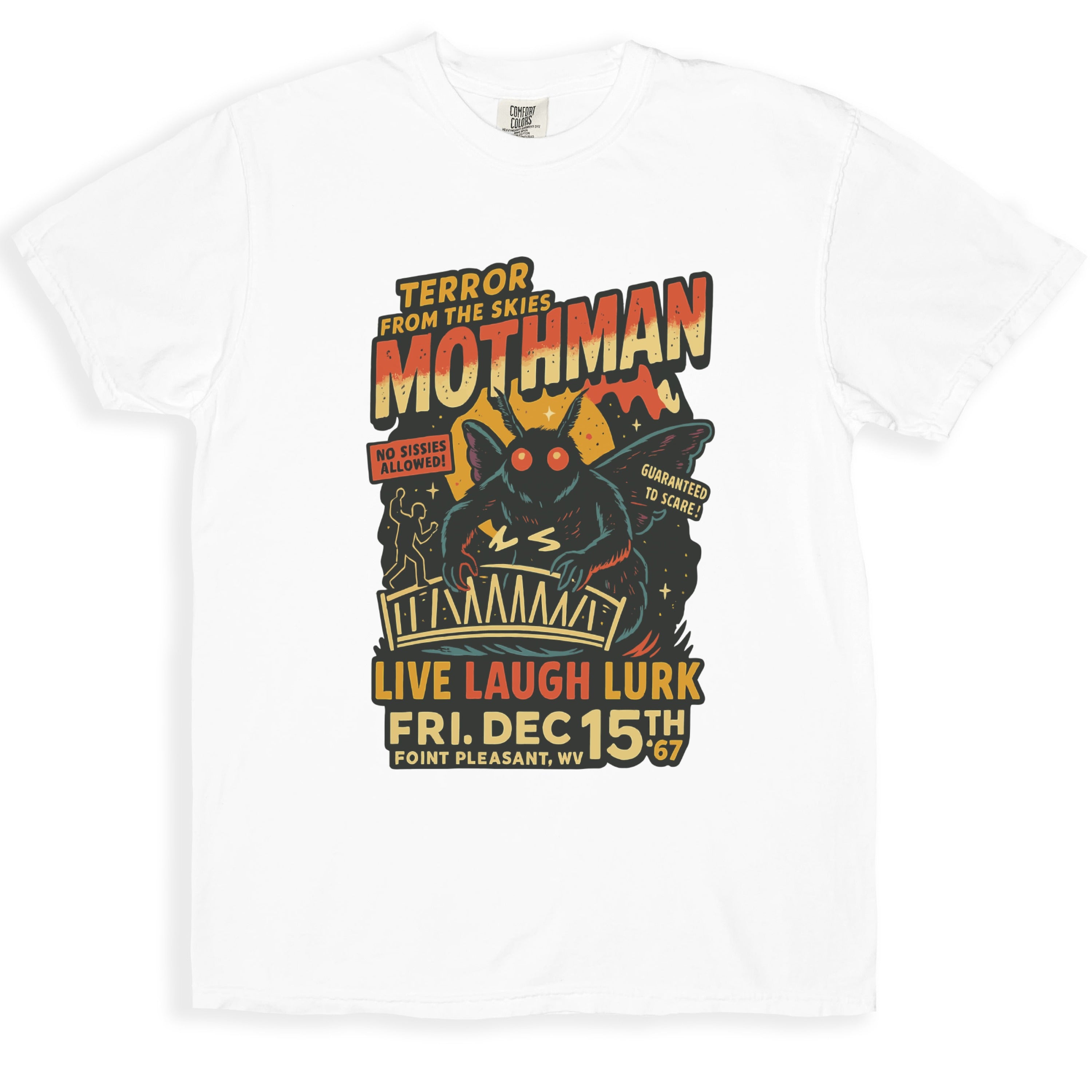 Terror from the Skies Mothman Live Laugh Lurk product