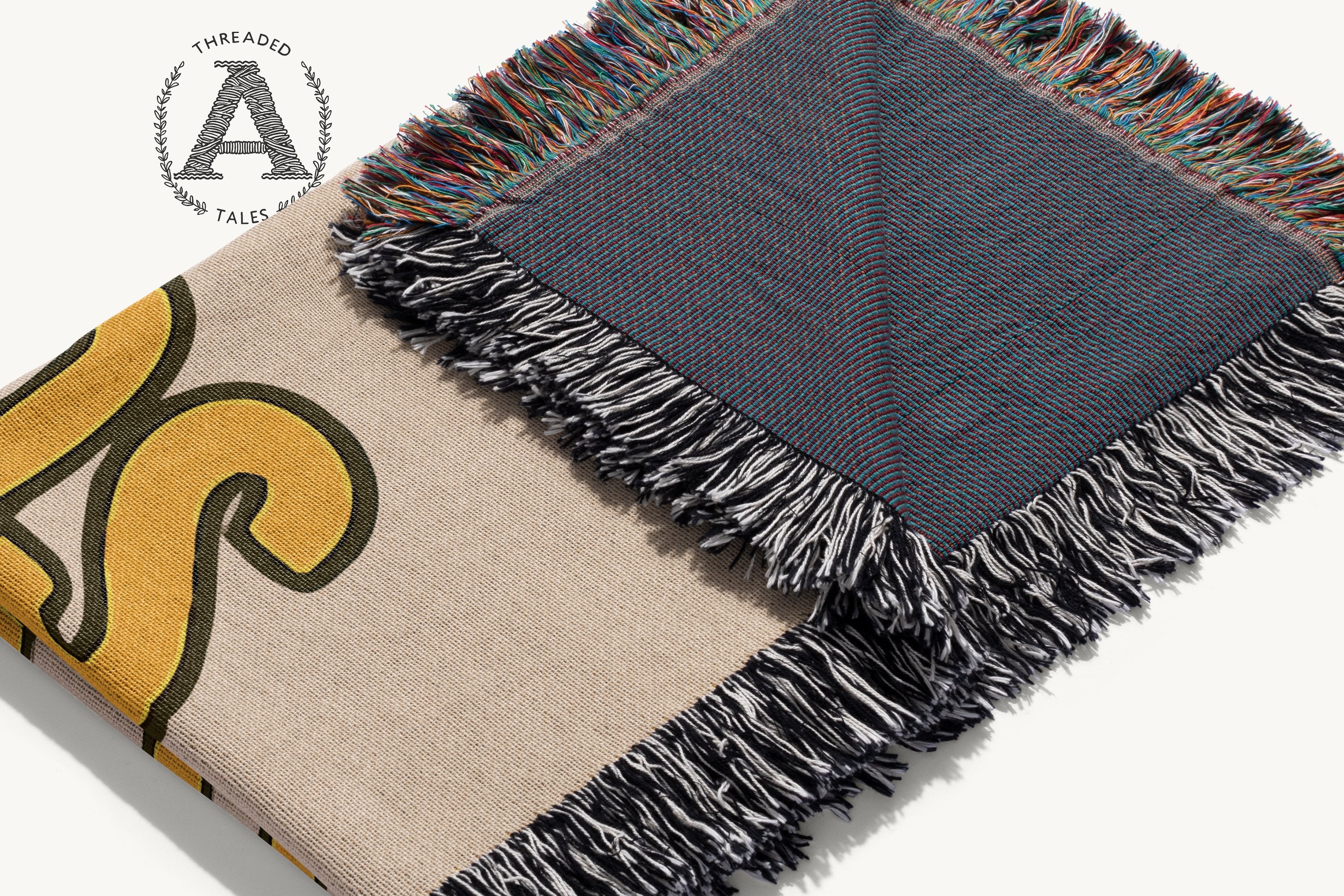 Threaded Tales Fringed Decorative Throw product