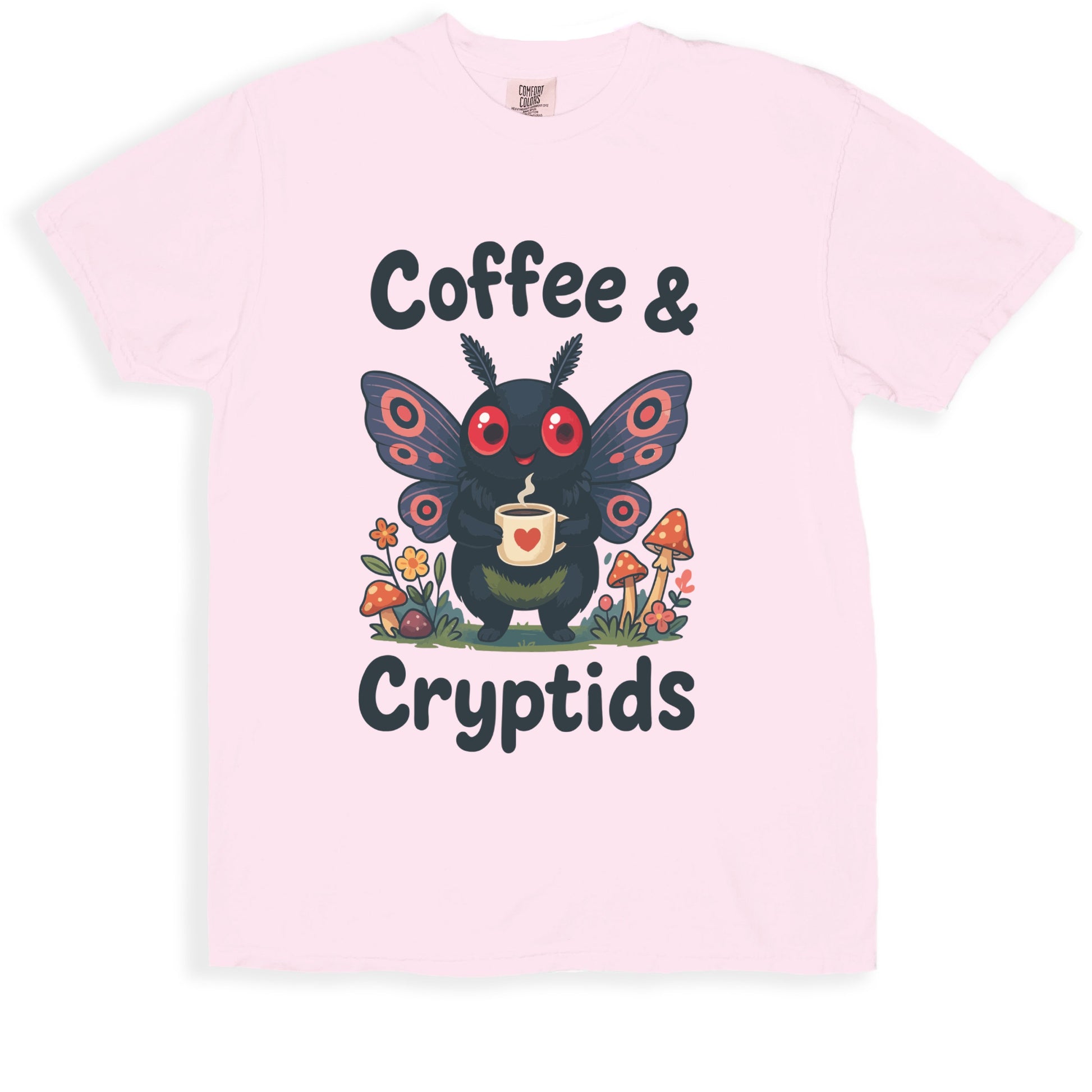 Adorable Coffee and Cryptids Graphic Tee product