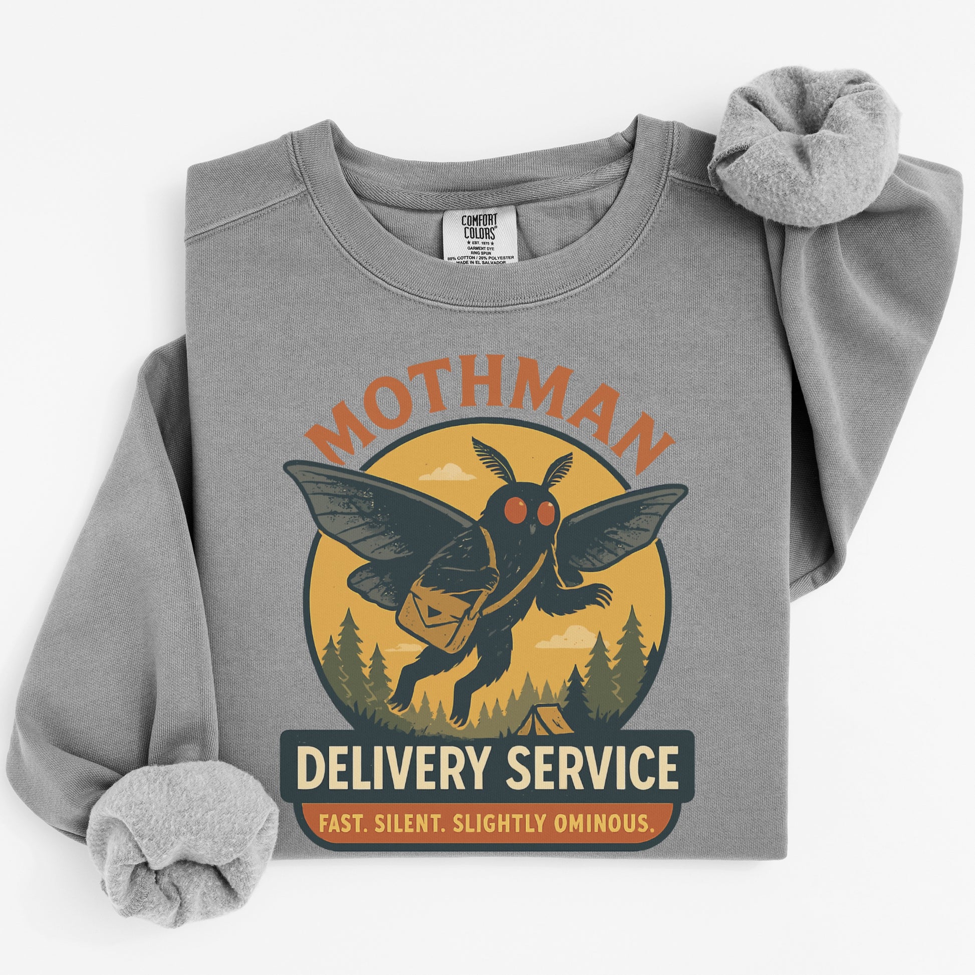 Mothman Delivery Service Graphic Sweatshirt product type