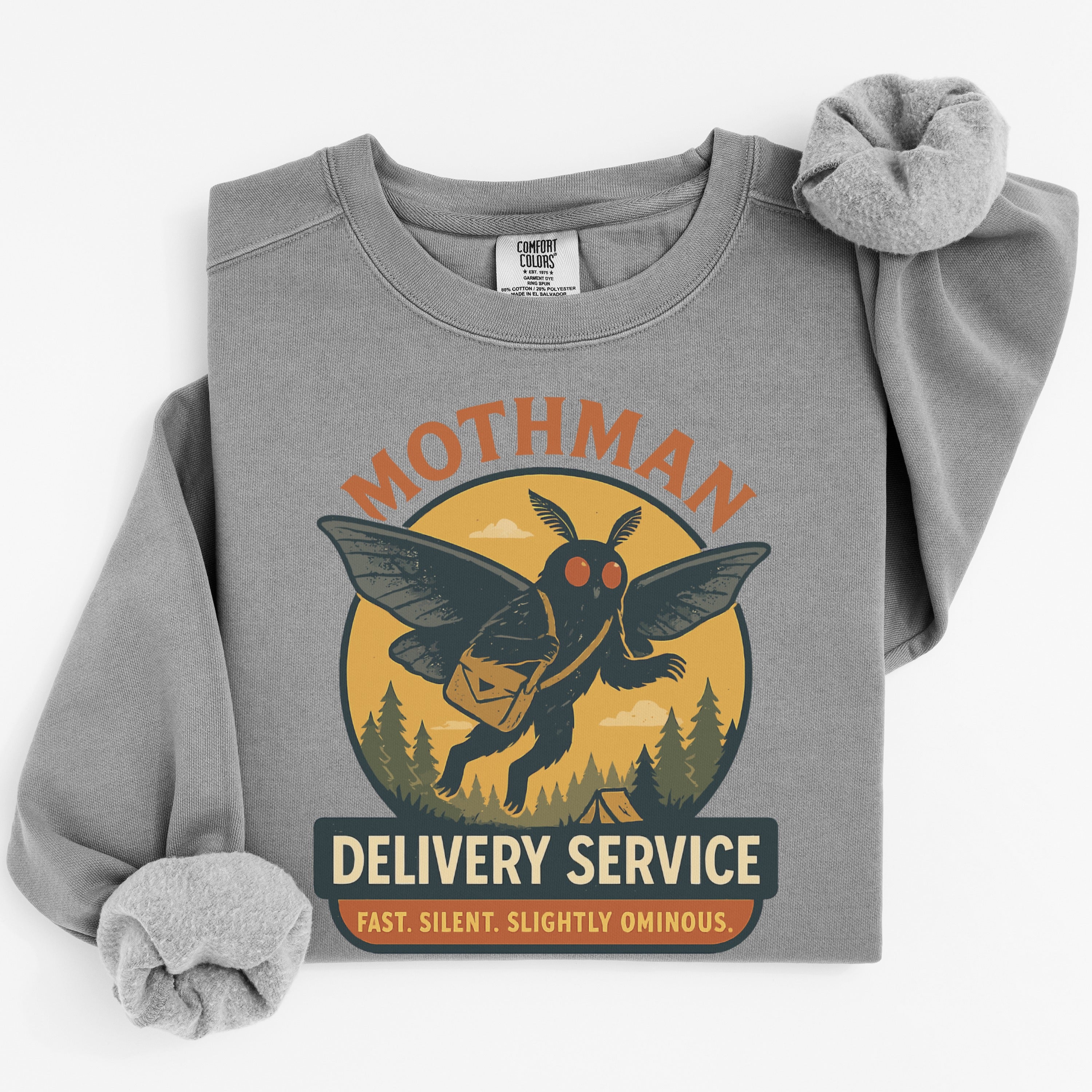 Mothman Delivery Service Graphic Sweatshirt product type