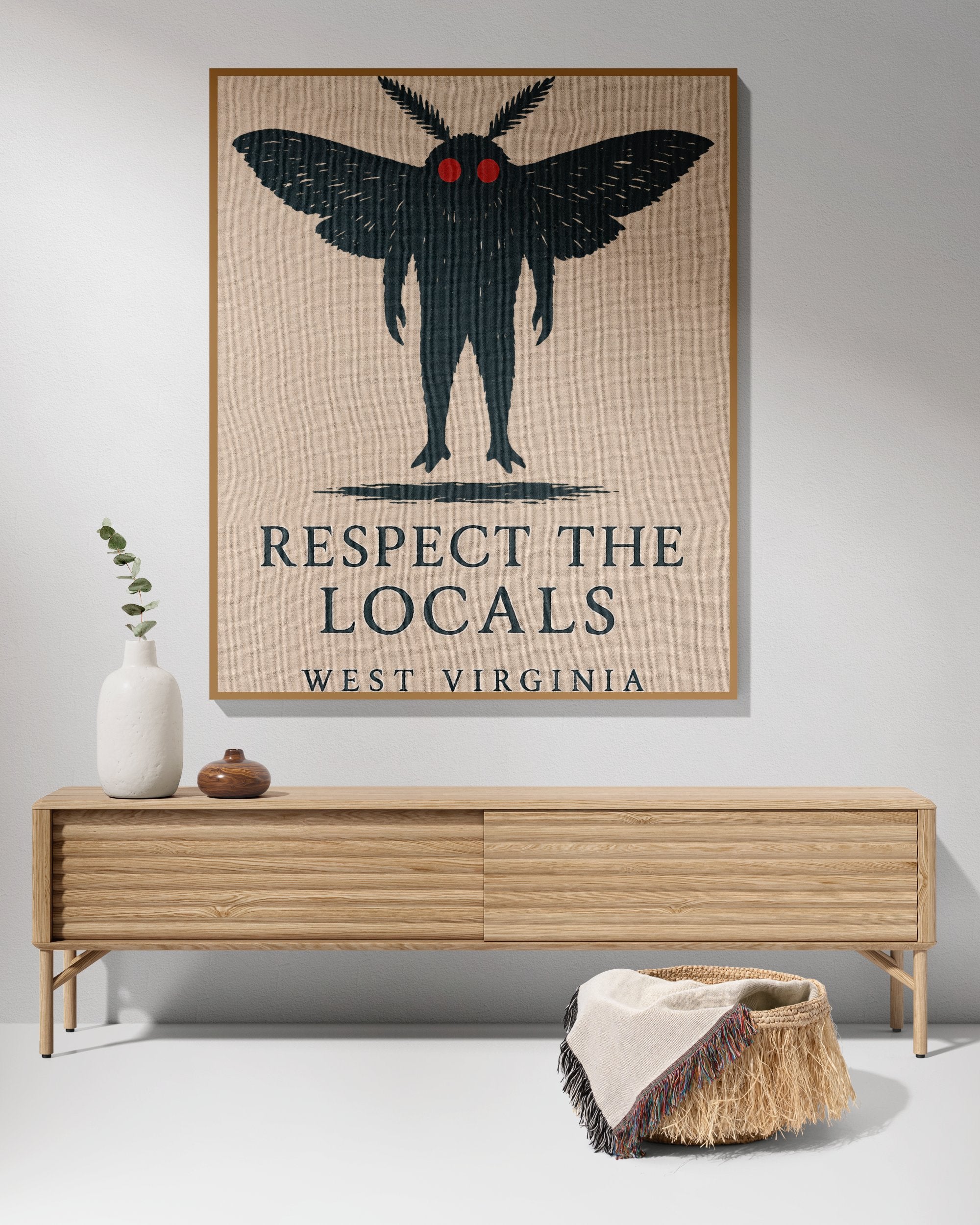 Respect The Locals West Virginia Poster product type