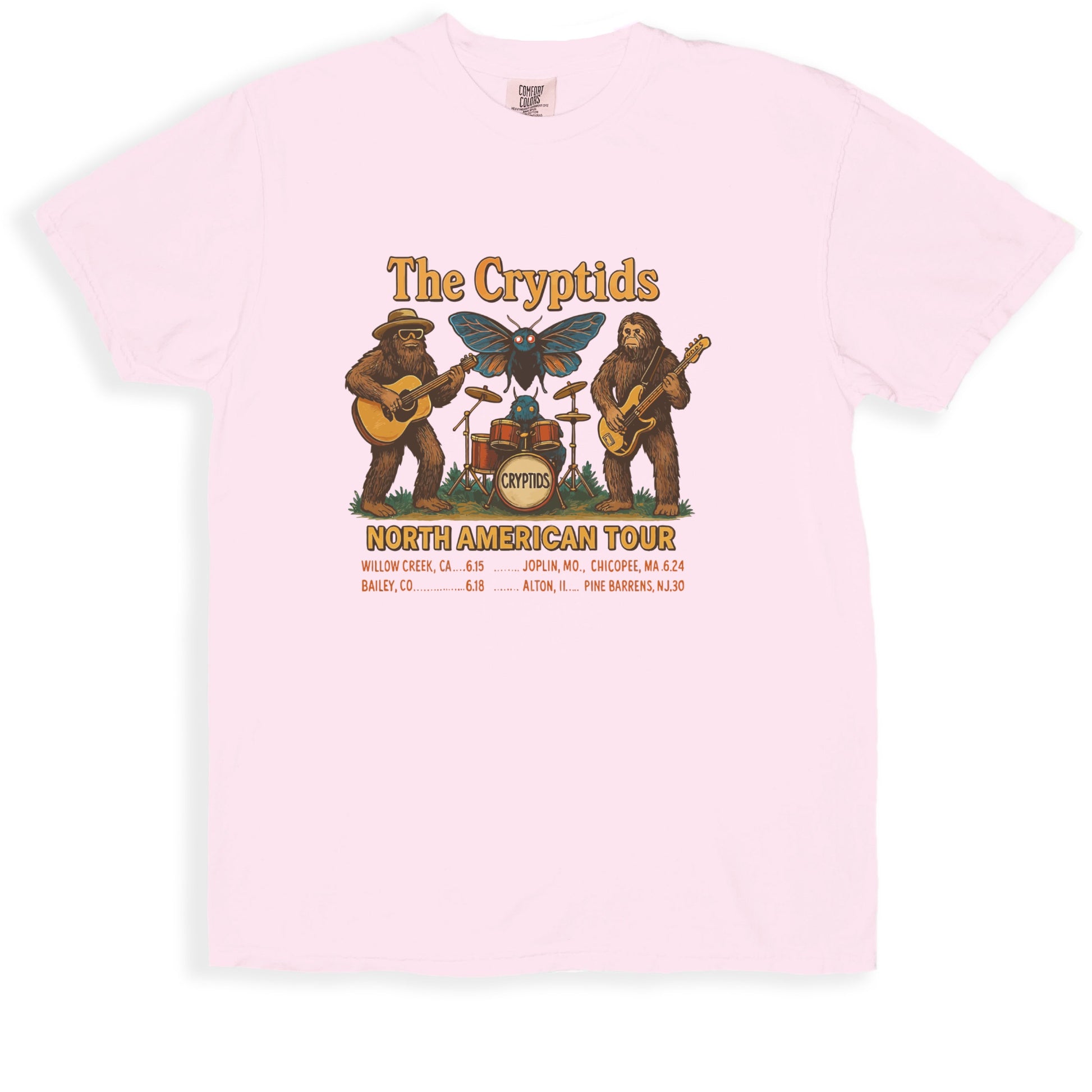 The Cryptids North American Tour Graphic T-Shirt product