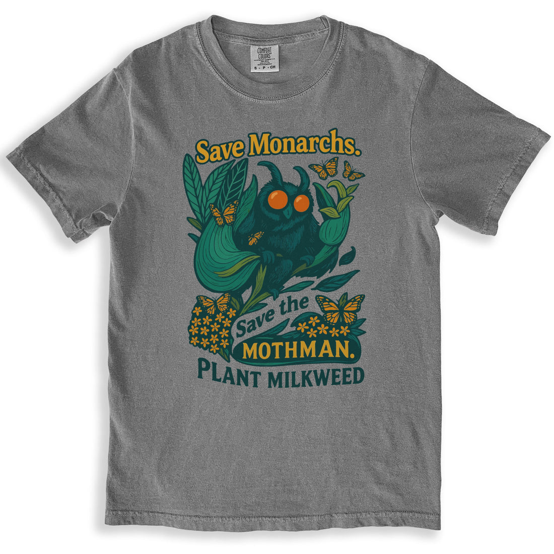 Save Monarchs Save the Mothman Plant Milkweed shirt product type