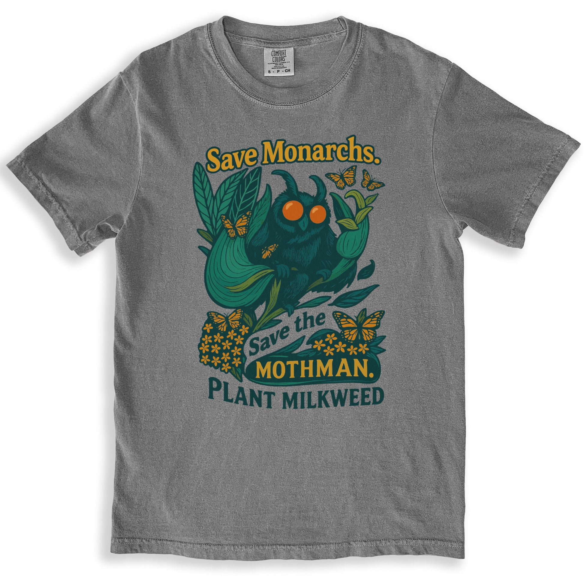 Save Monarchs Save the Mothman Plant Milkweed shirt product type
