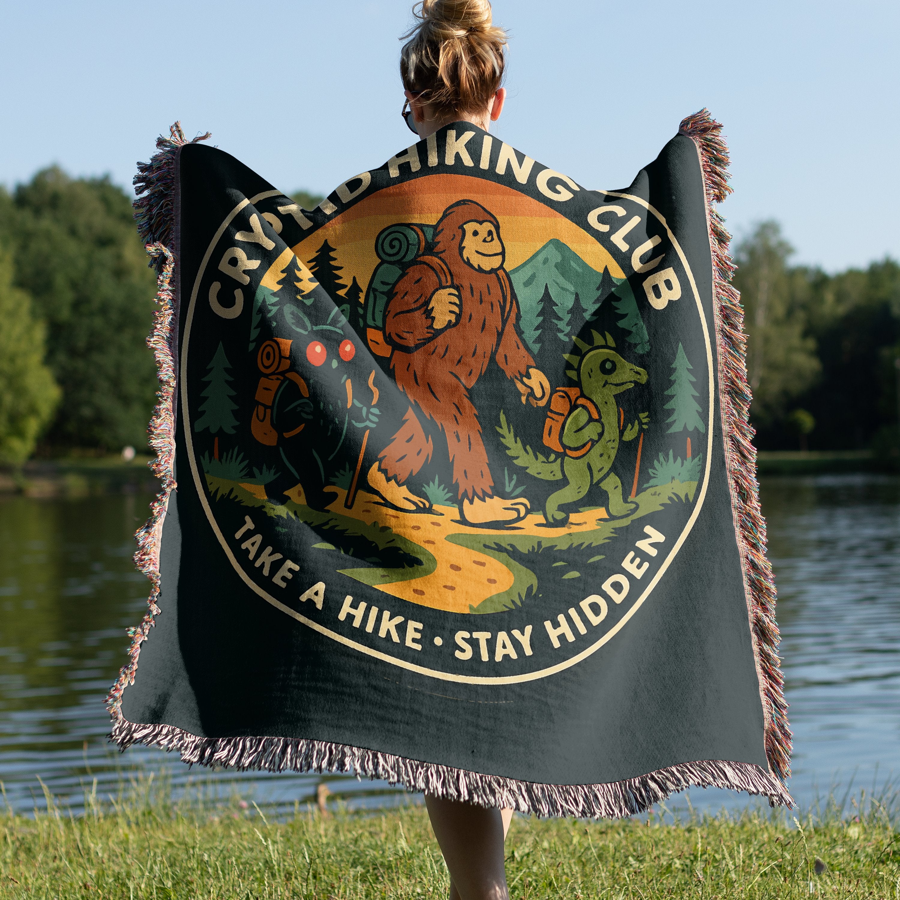 Cryptid Hiking Club Take A Hike Stay Hidden product type