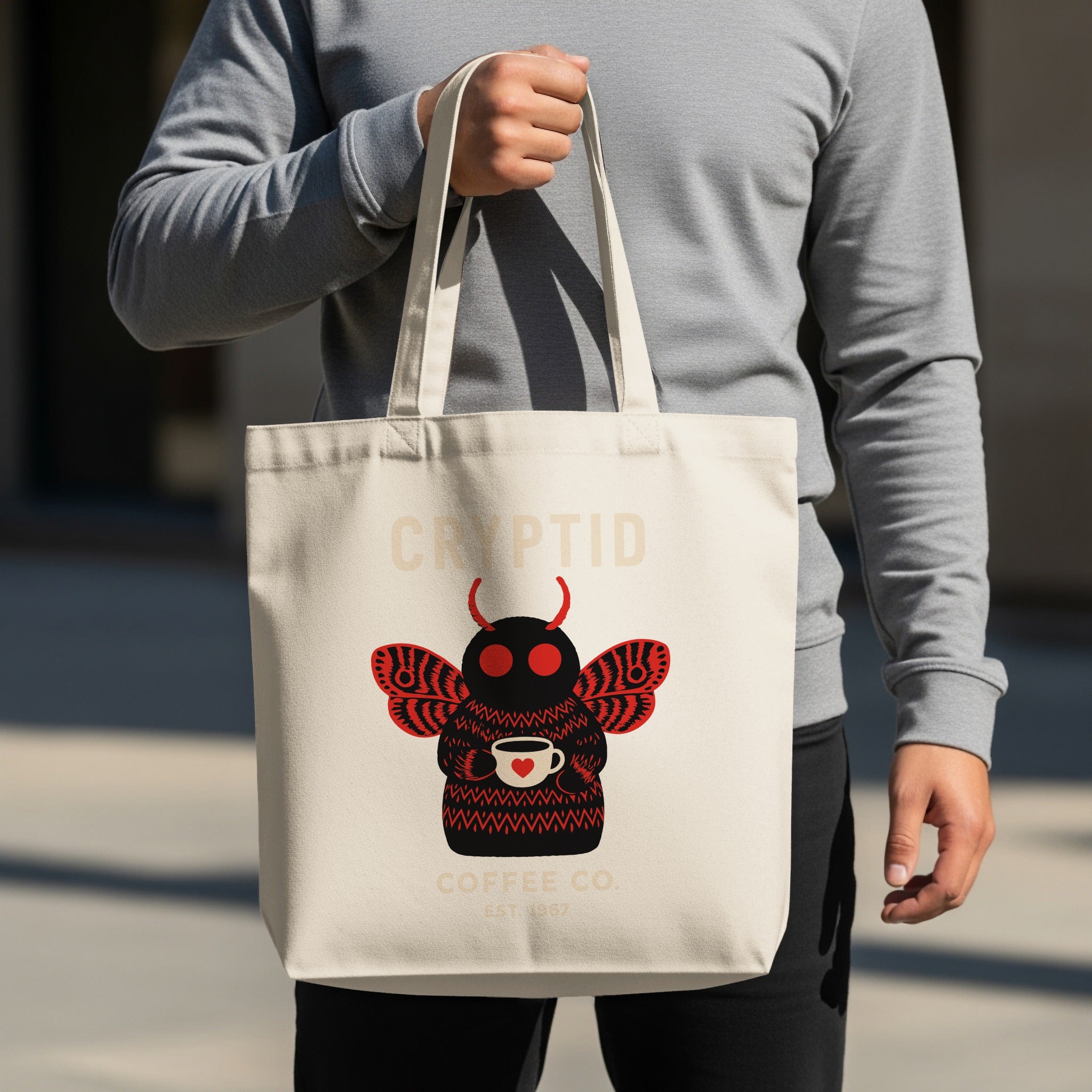 Cryptid Coffee Co Est 1987 Graphic Tote Bag product
