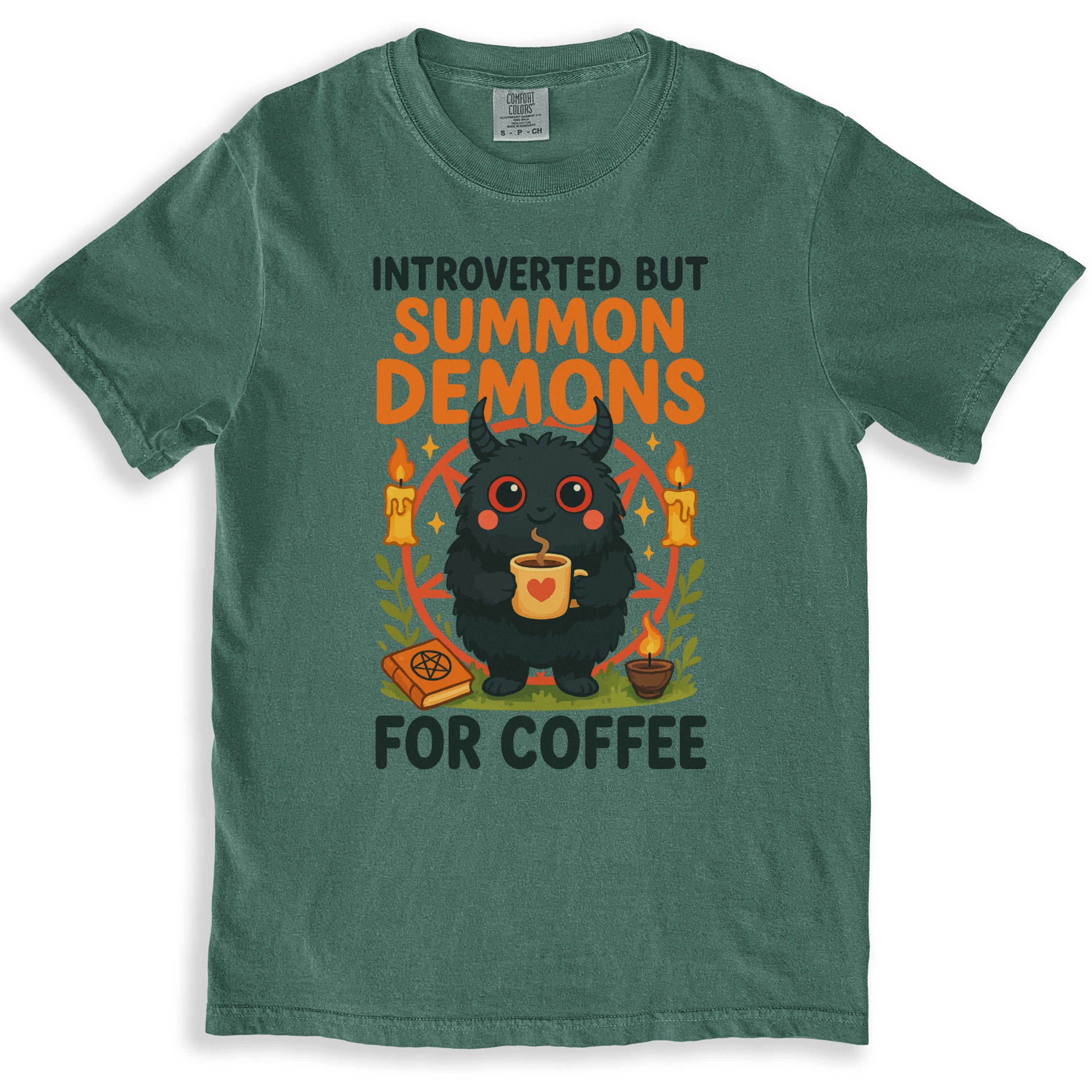 Introverted But Summon Demons For Coffee T-shirt product type