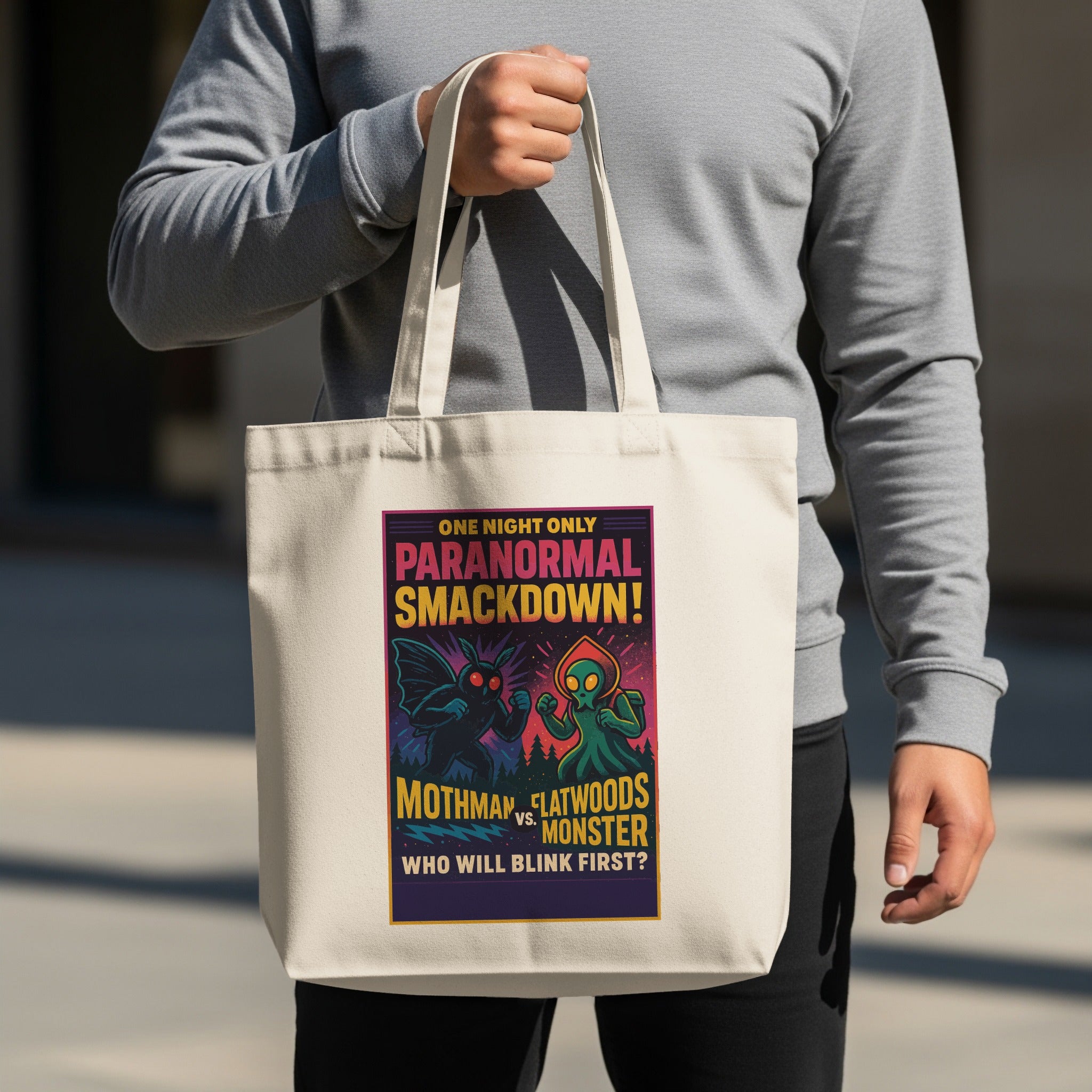 Paranormal Smackdown Mothman vs Flatwoods Monster product type