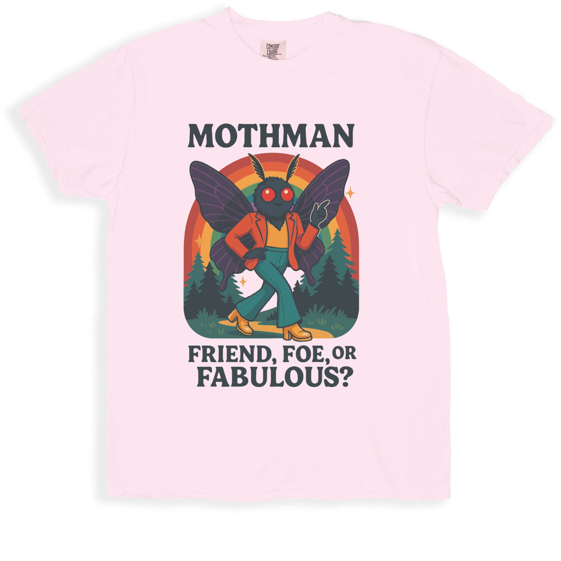 Mothman Friend Foe or Fabulous Graphic T-Shirt product type