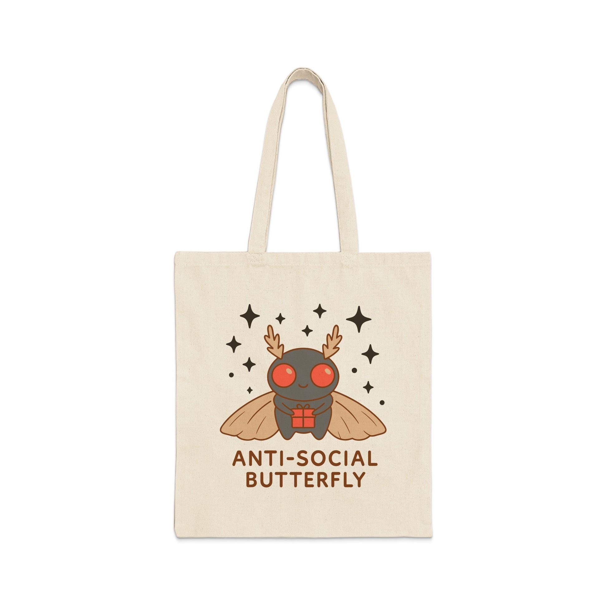 Anti-Social Butterfly Cute Print Tote Bag product