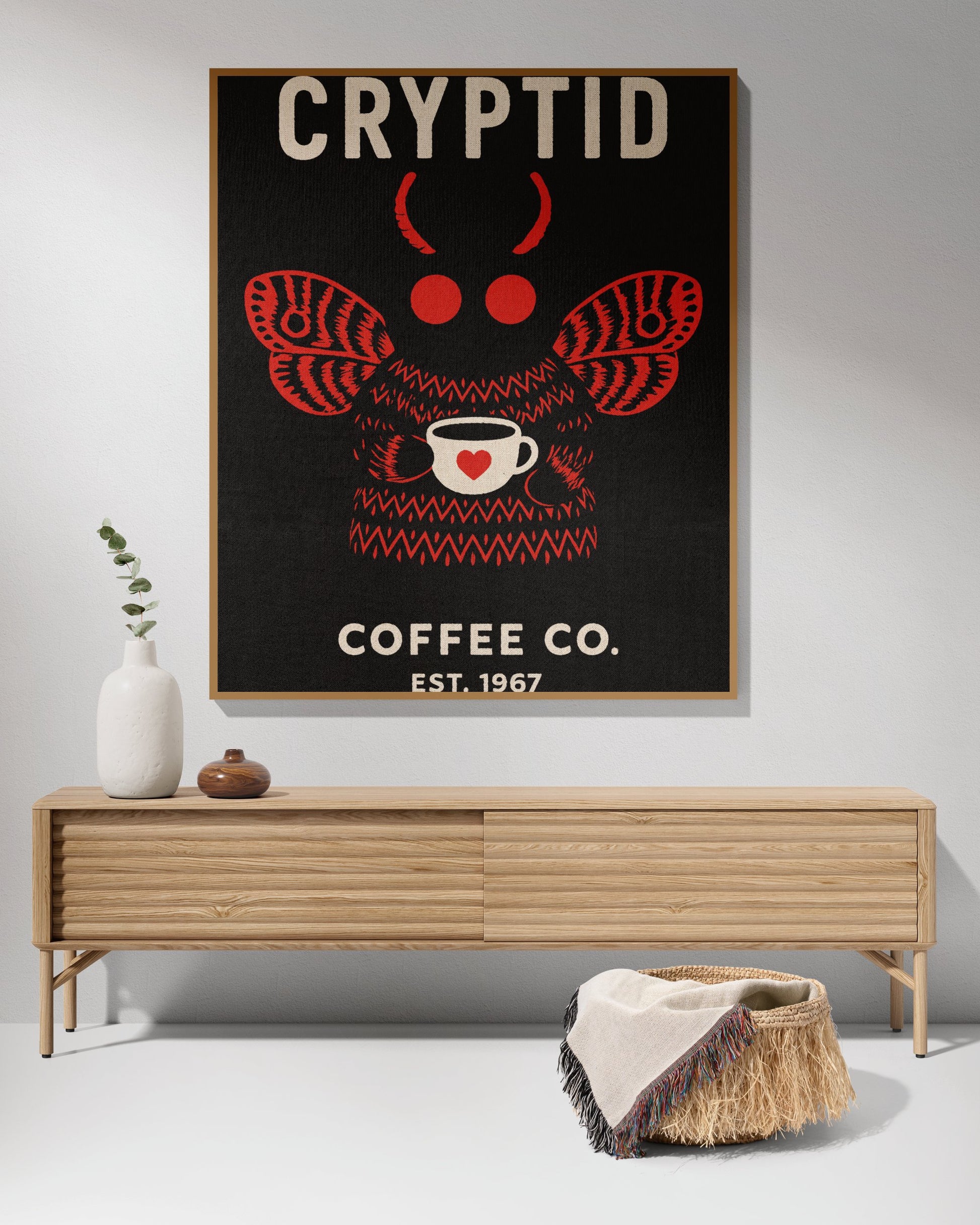 Cryptid Coffee Co. Poster Art Wall Decor product type