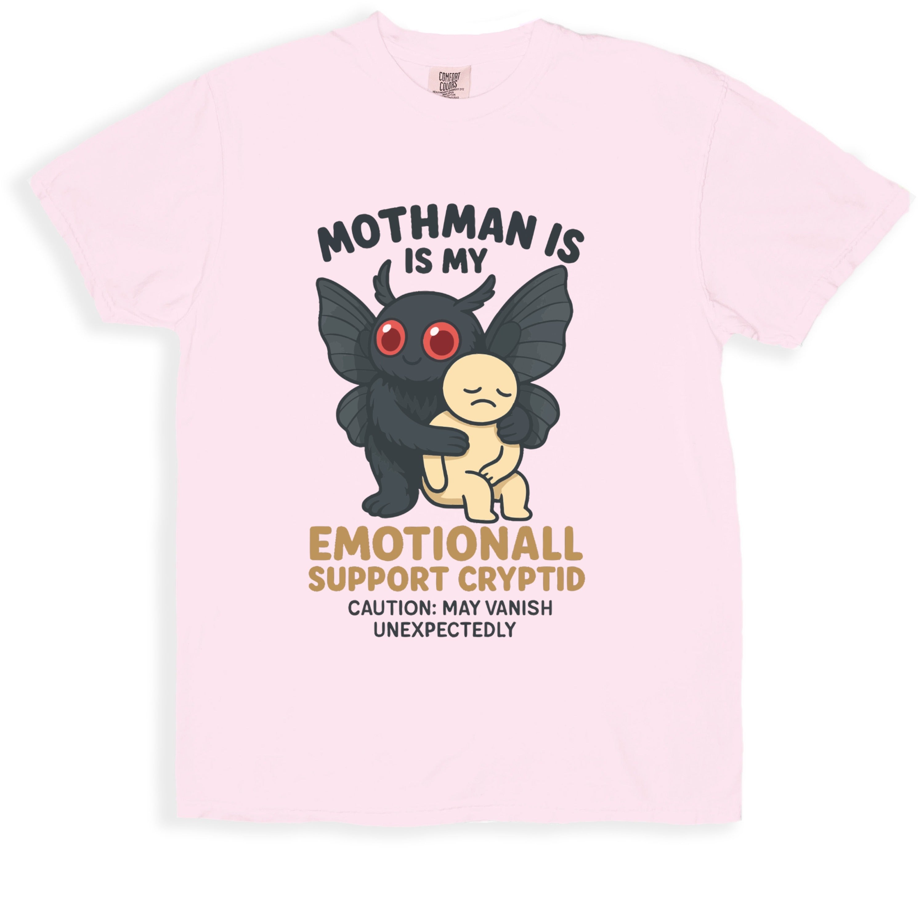 Mothman Is My Emotional Support Cryptid T-shirt