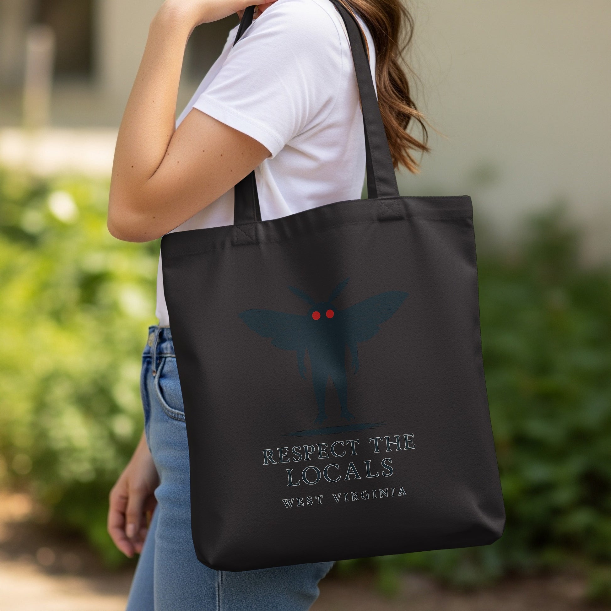 Respect the Locals West Virginia Tote Bag product type