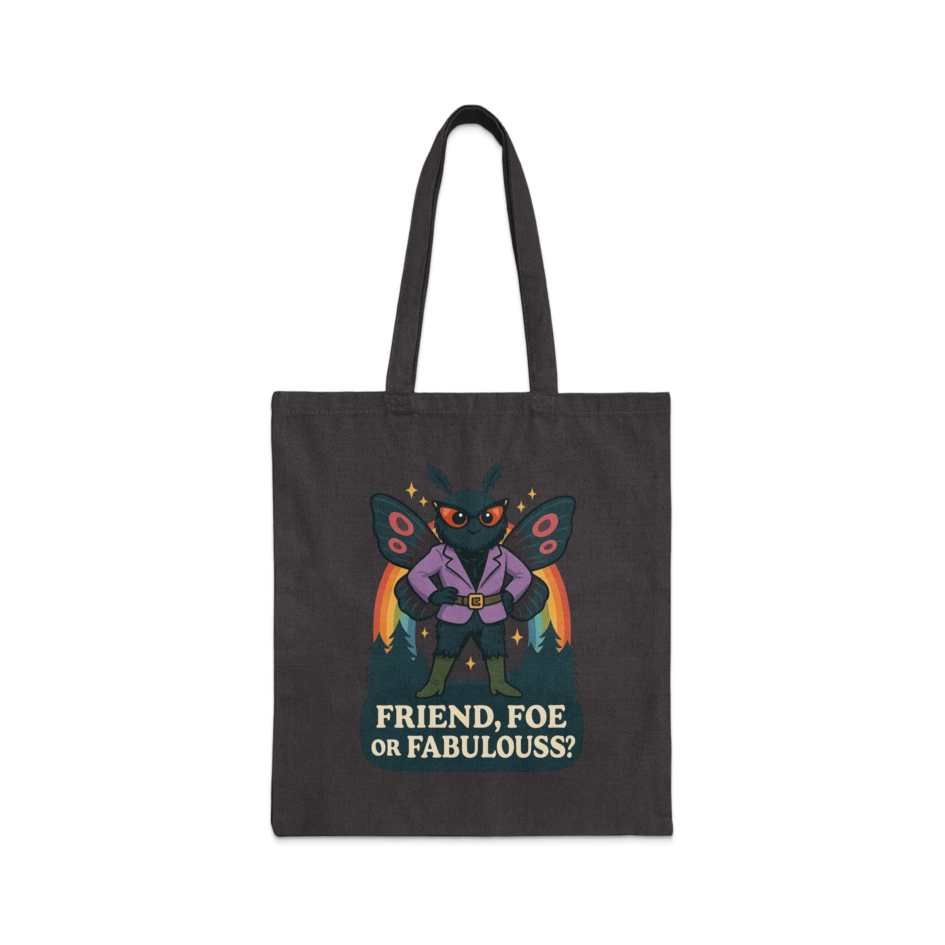 FRIEND FOE OR FABULOUSS MOTHMAN QUOTE Tote Bag product