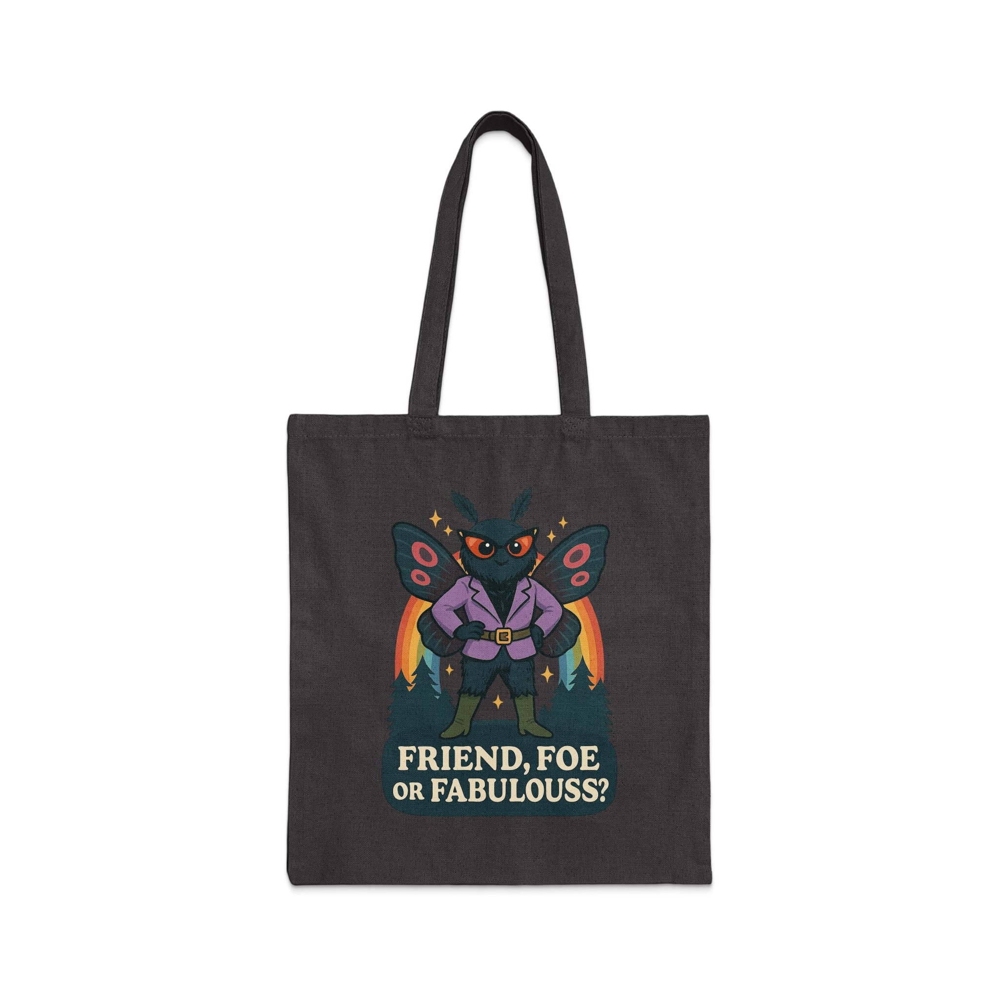 FRIEND FOE OR FABULOUSS MOTHMAN QUOTE Tote Bag product