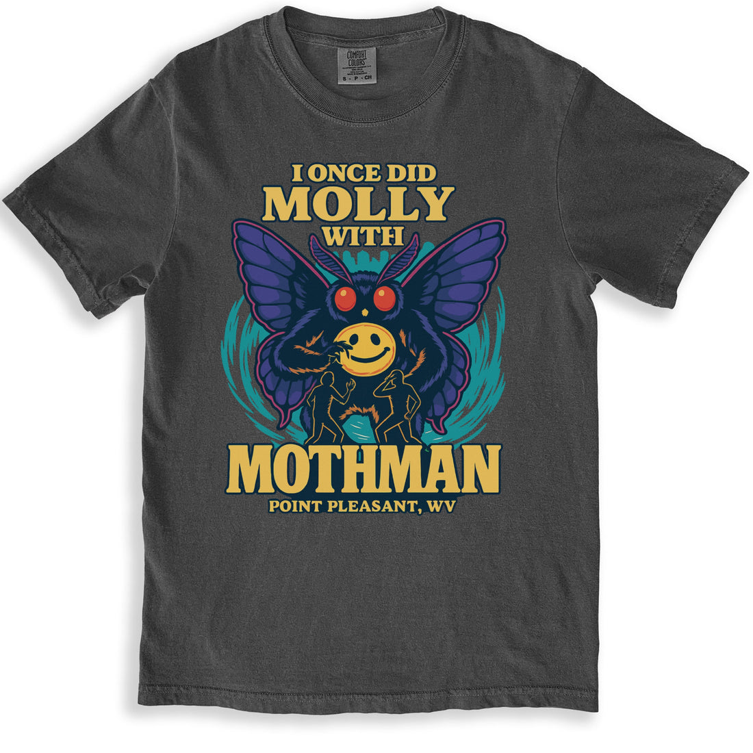 I Once Did Molly With Mothman WV Graphic Shirt product