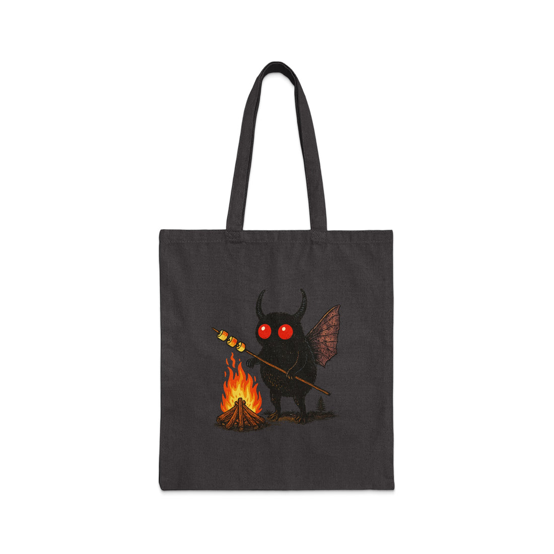 Spooky Creature Roasting Marshmallows Tote Bag product type