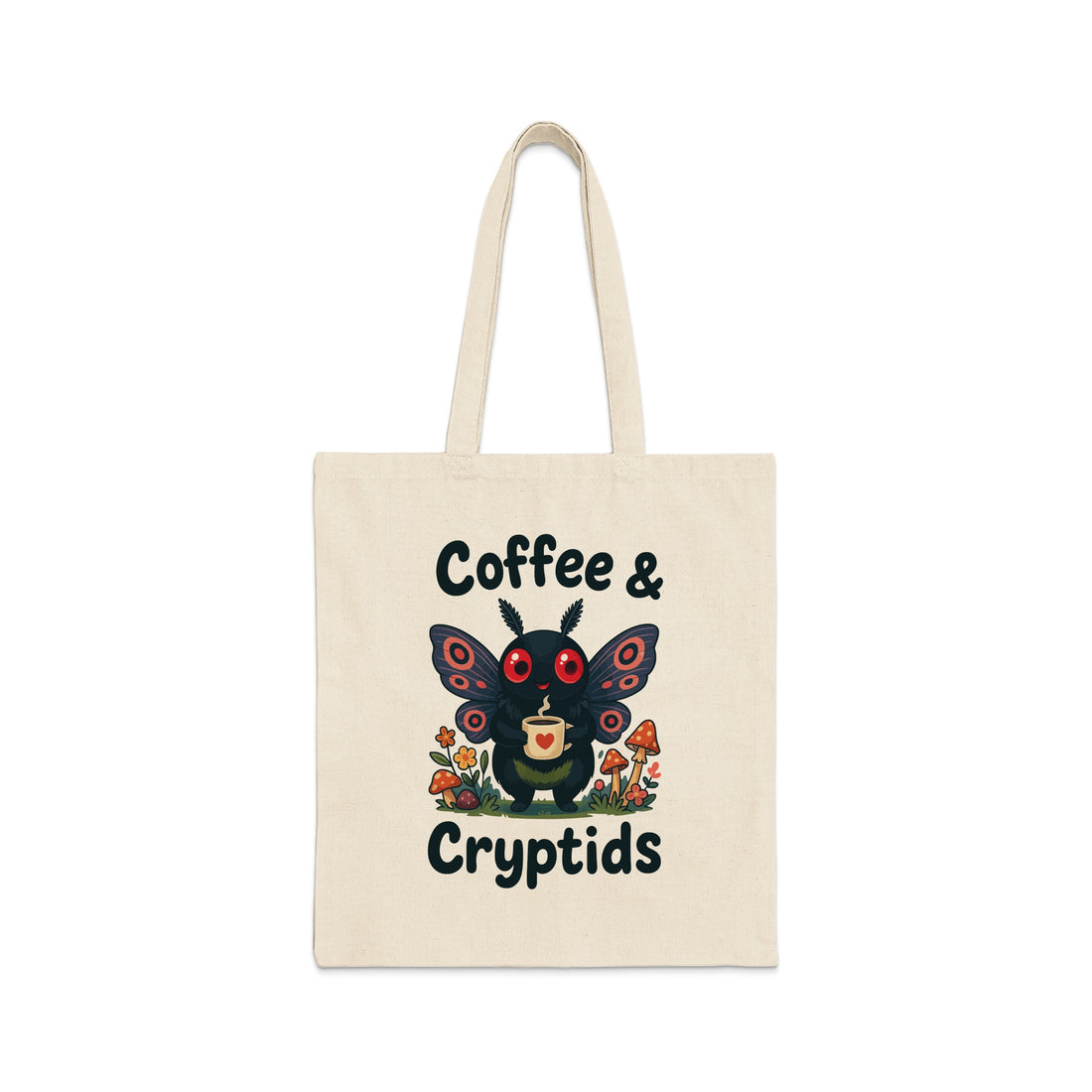 Coffee & Cryptids Tote Bag Unique Fashionable product type