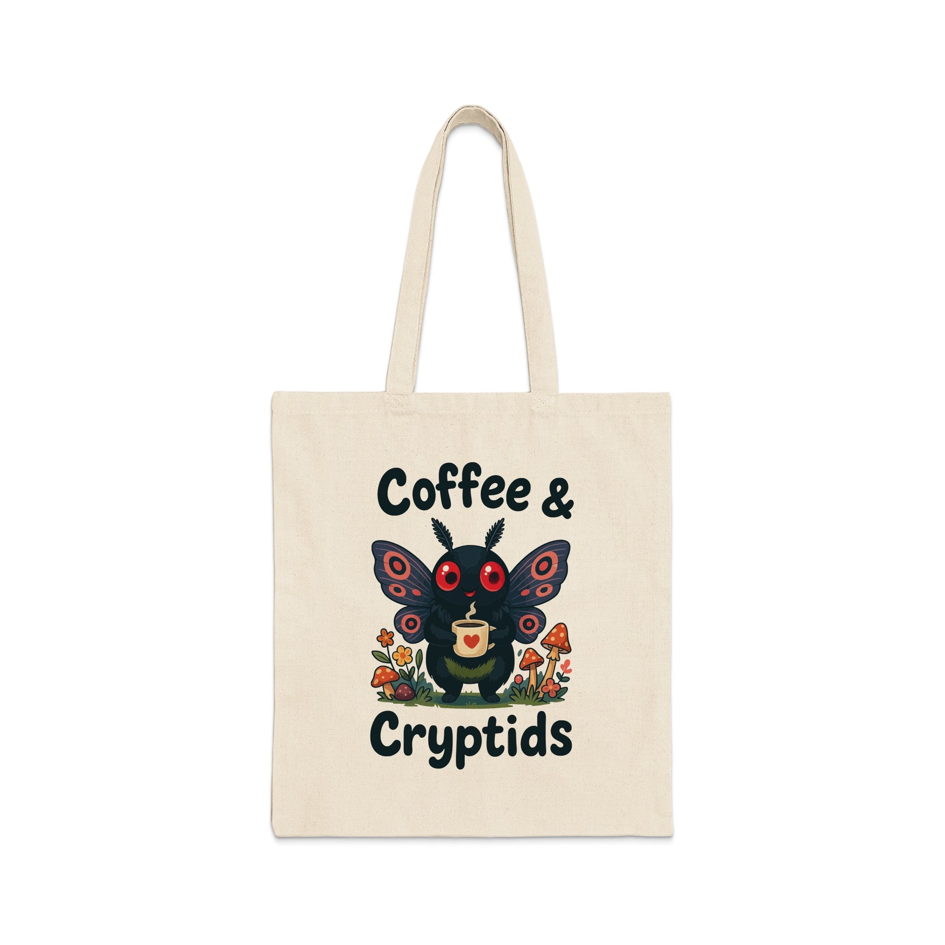 Coffee & Cryptids Tote Bag Unique Fashionable product type