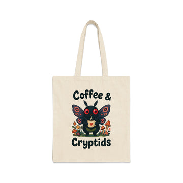 Coffee & Cryptids Tote Bag Unique Fashionable product type