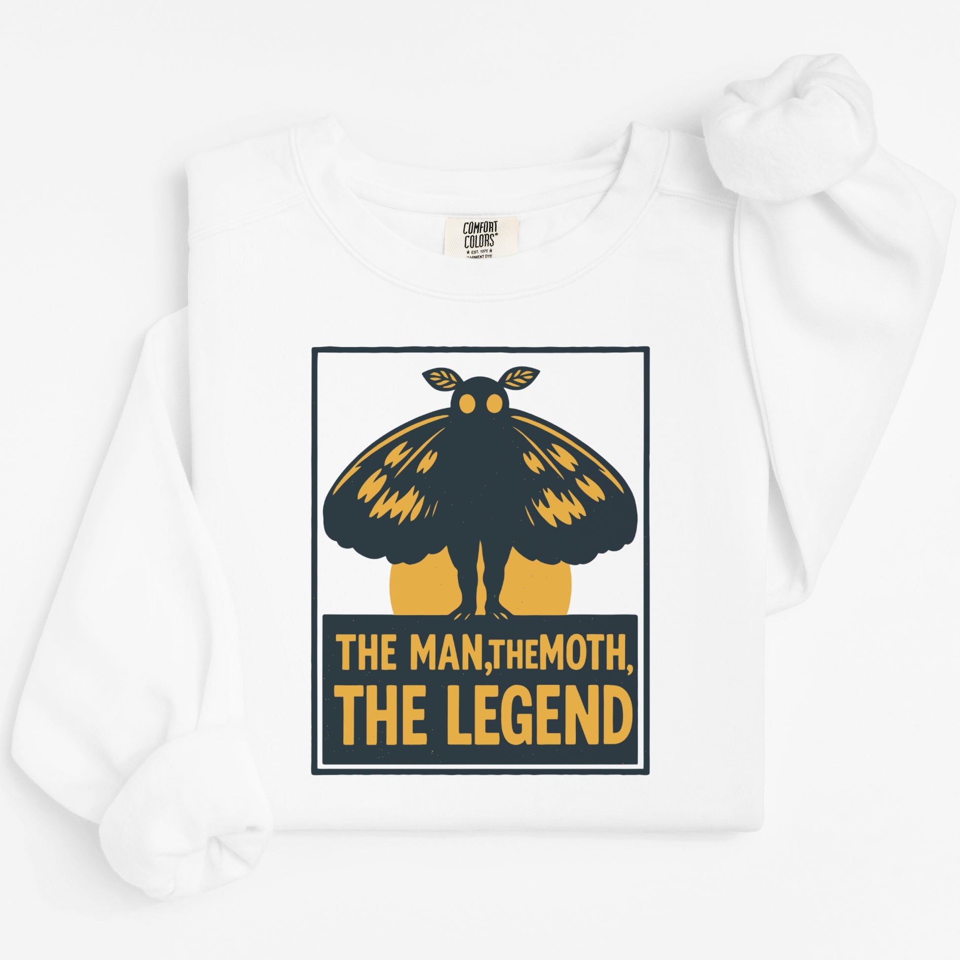 The Man The Moth The Legend Graphic Sweatshirt product