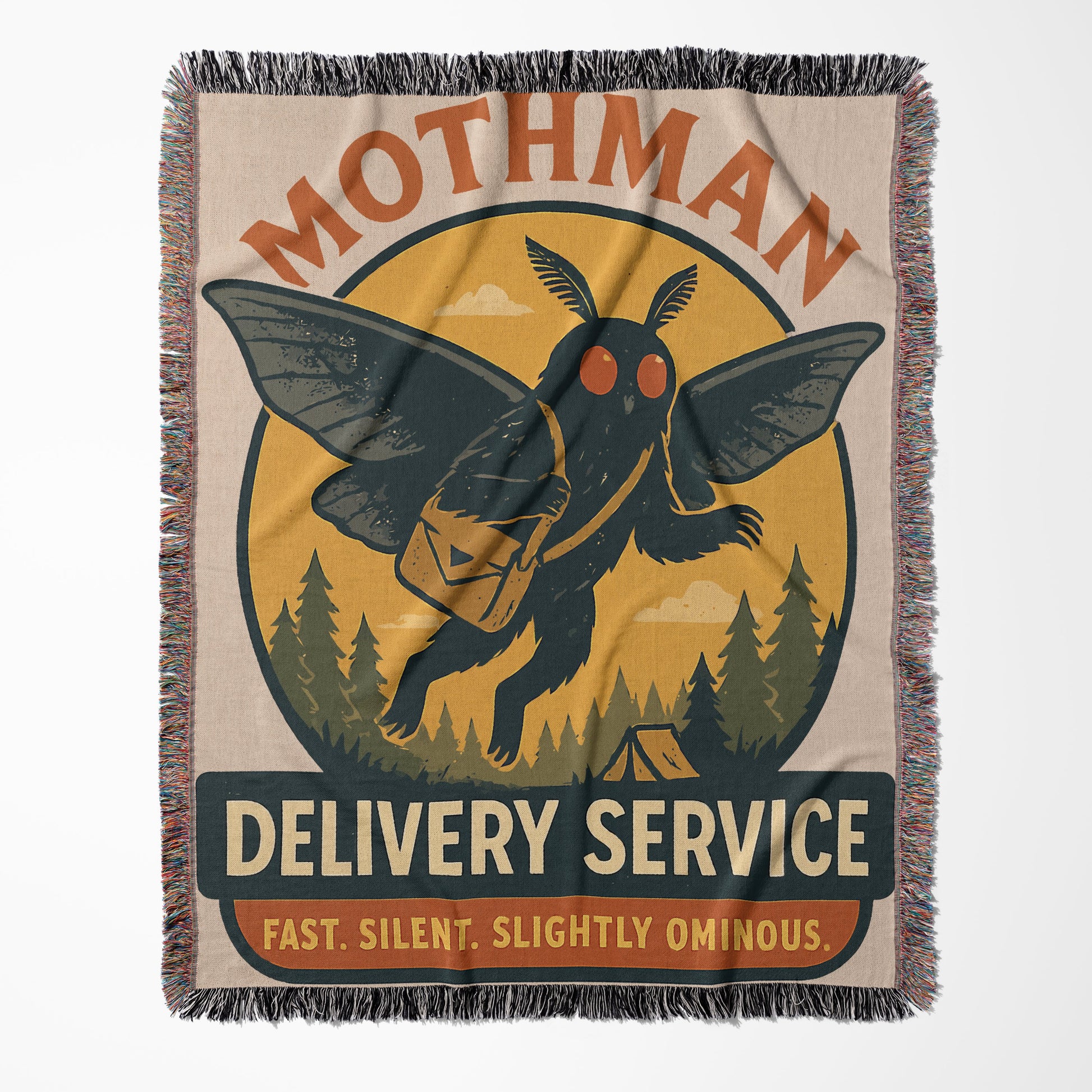 Mothman Delivery Service Fast Silent Ominous product type