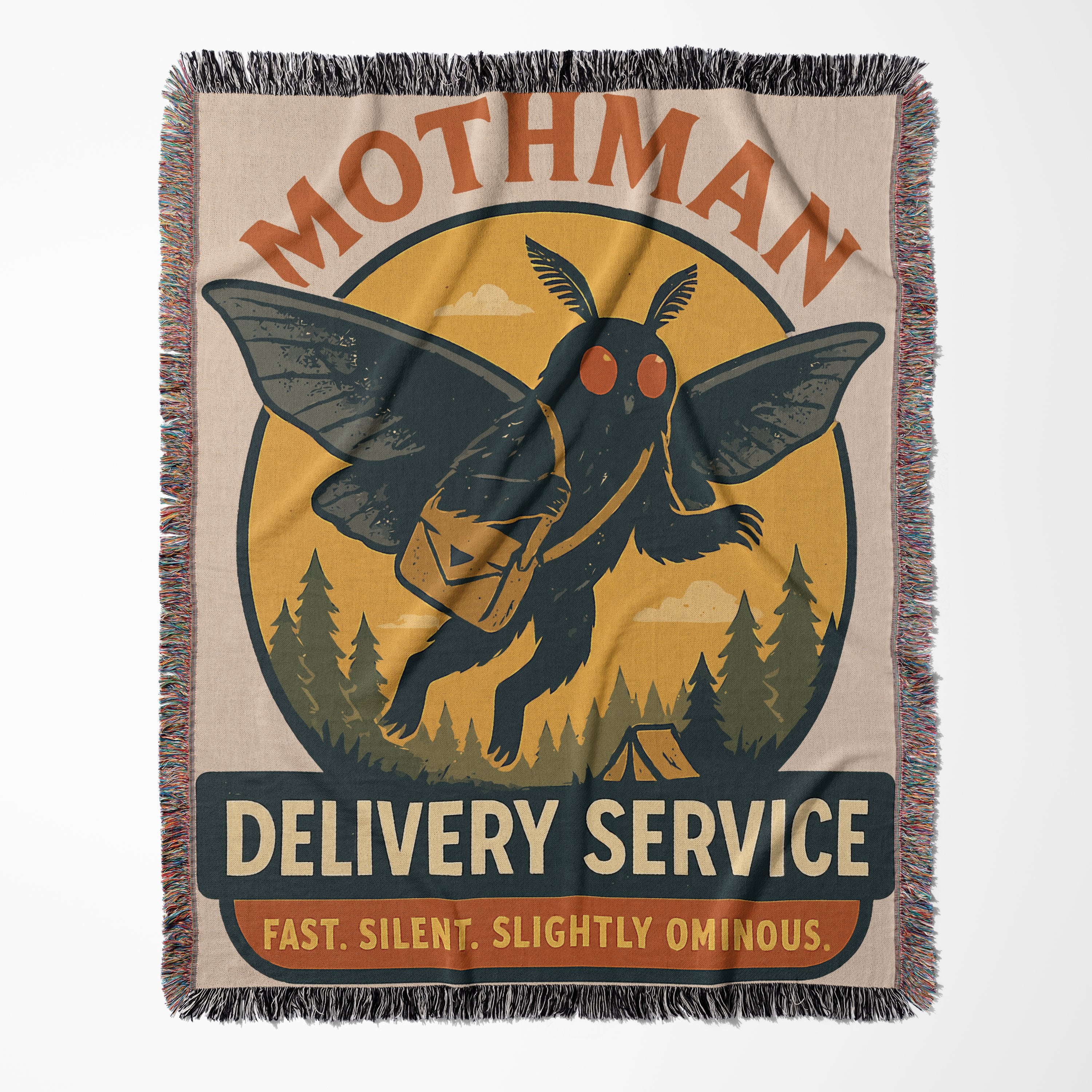 Mothman Delivery Service Fast Silent Ominous product type