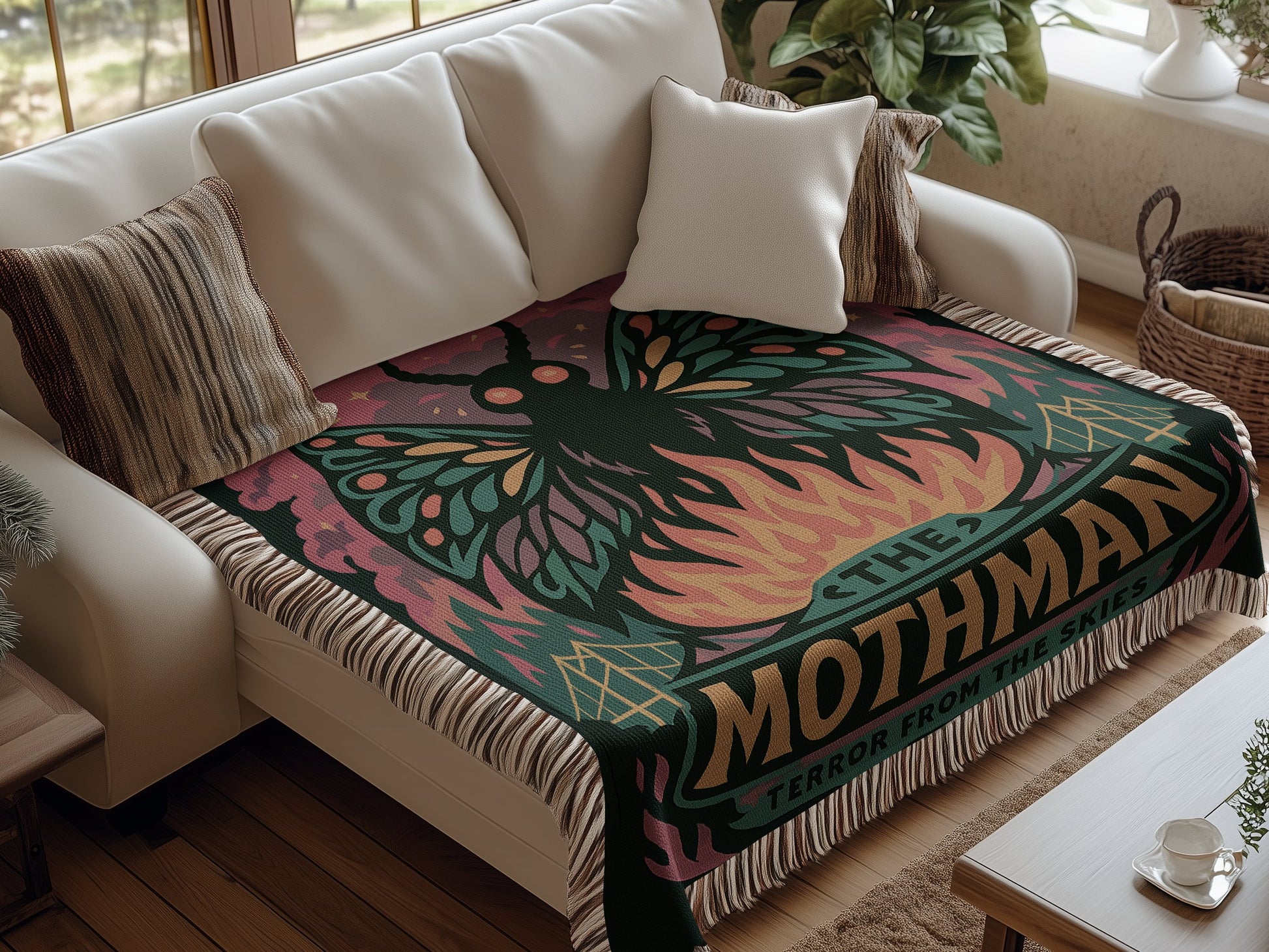 Mothman Terror From The Skies Blanket product